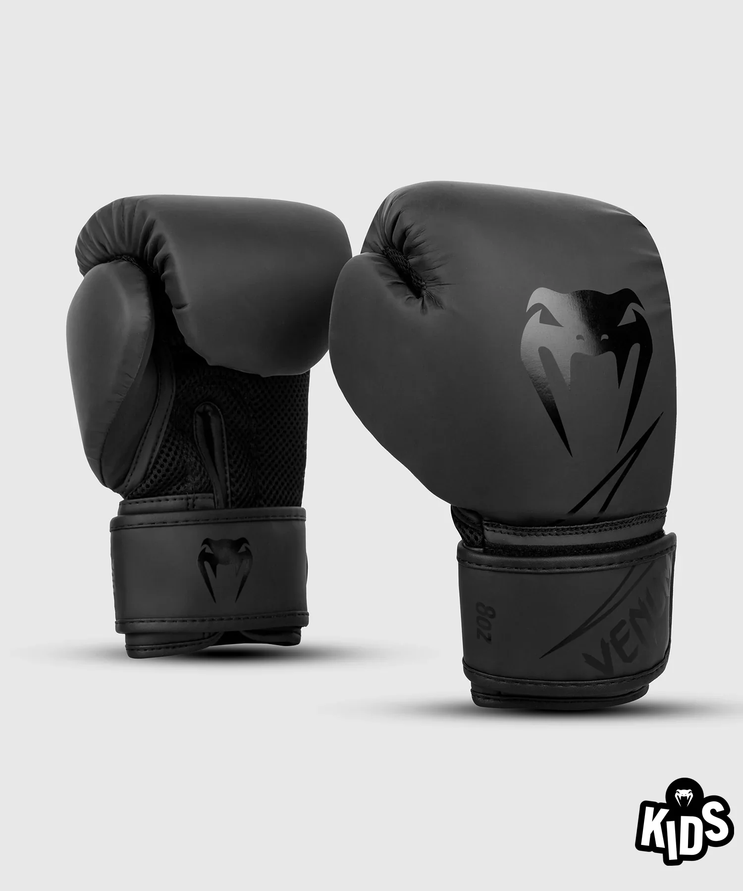 Venum Classic Kids Boxhandschuhe - Schwarz/Schwarz - 8oz - WLMT Edition