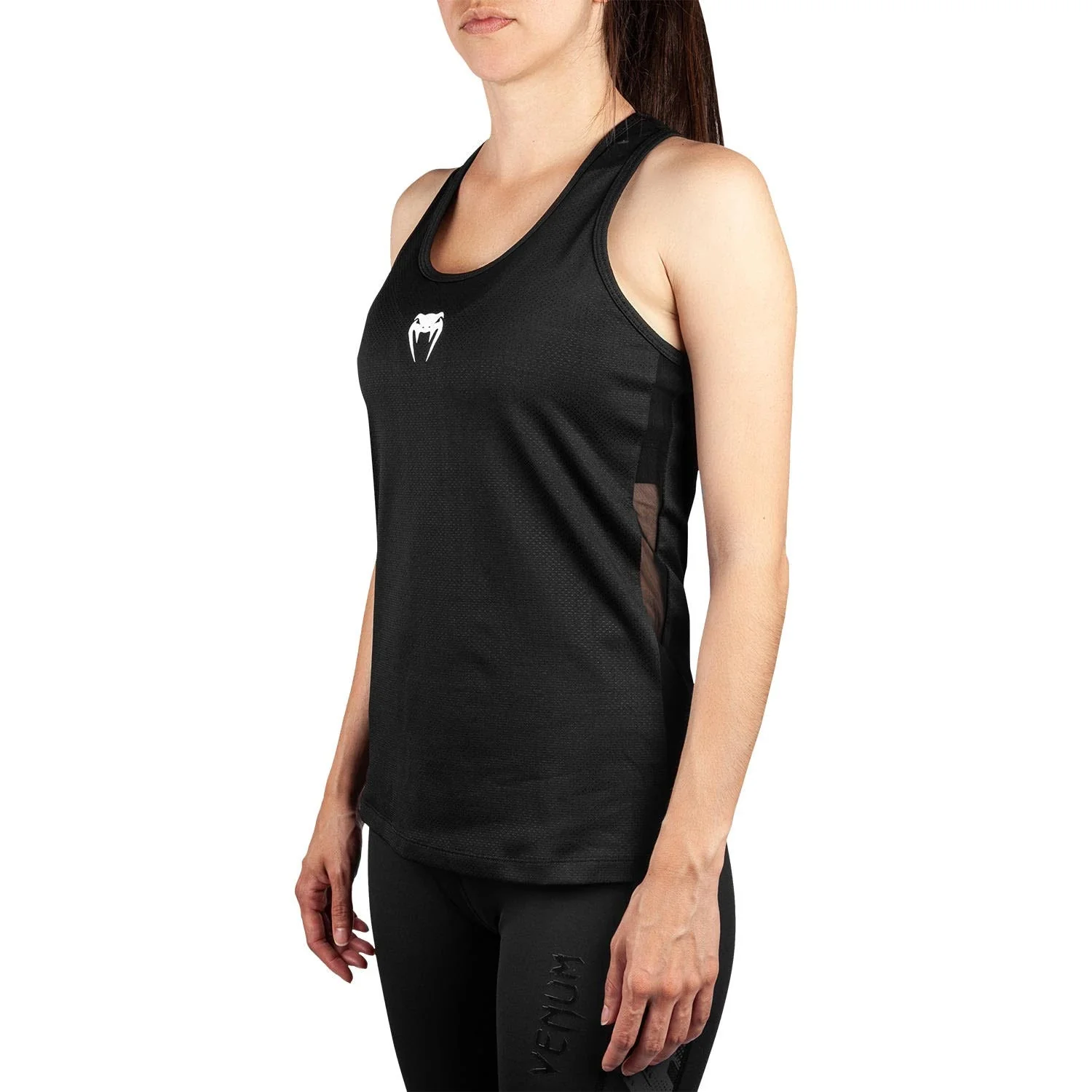 Ärmelloses Shirt Damen Venum Tecmo - Schwarz/Weiß - Image 2