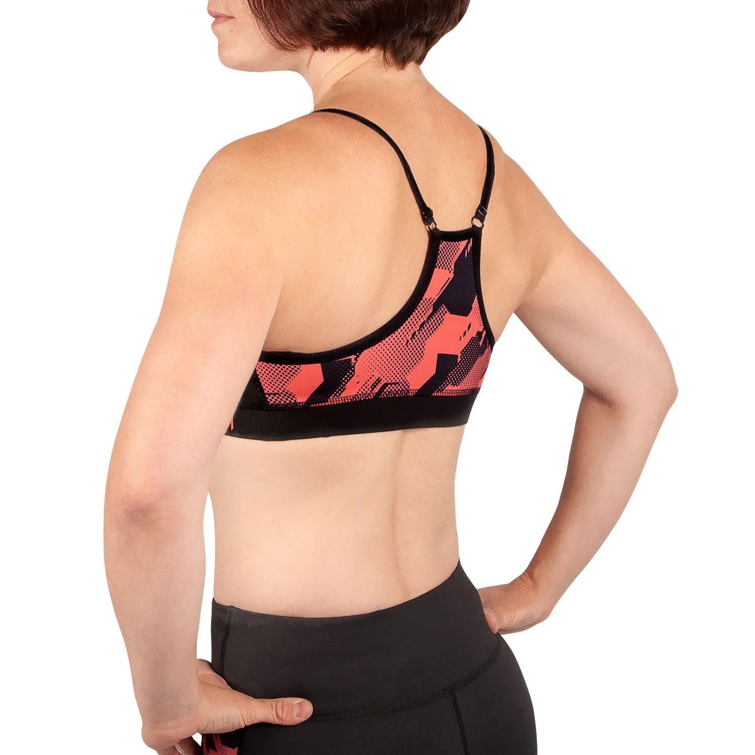 BH Damen Venum Tecmo - Schwarz/Koralle - Image 2