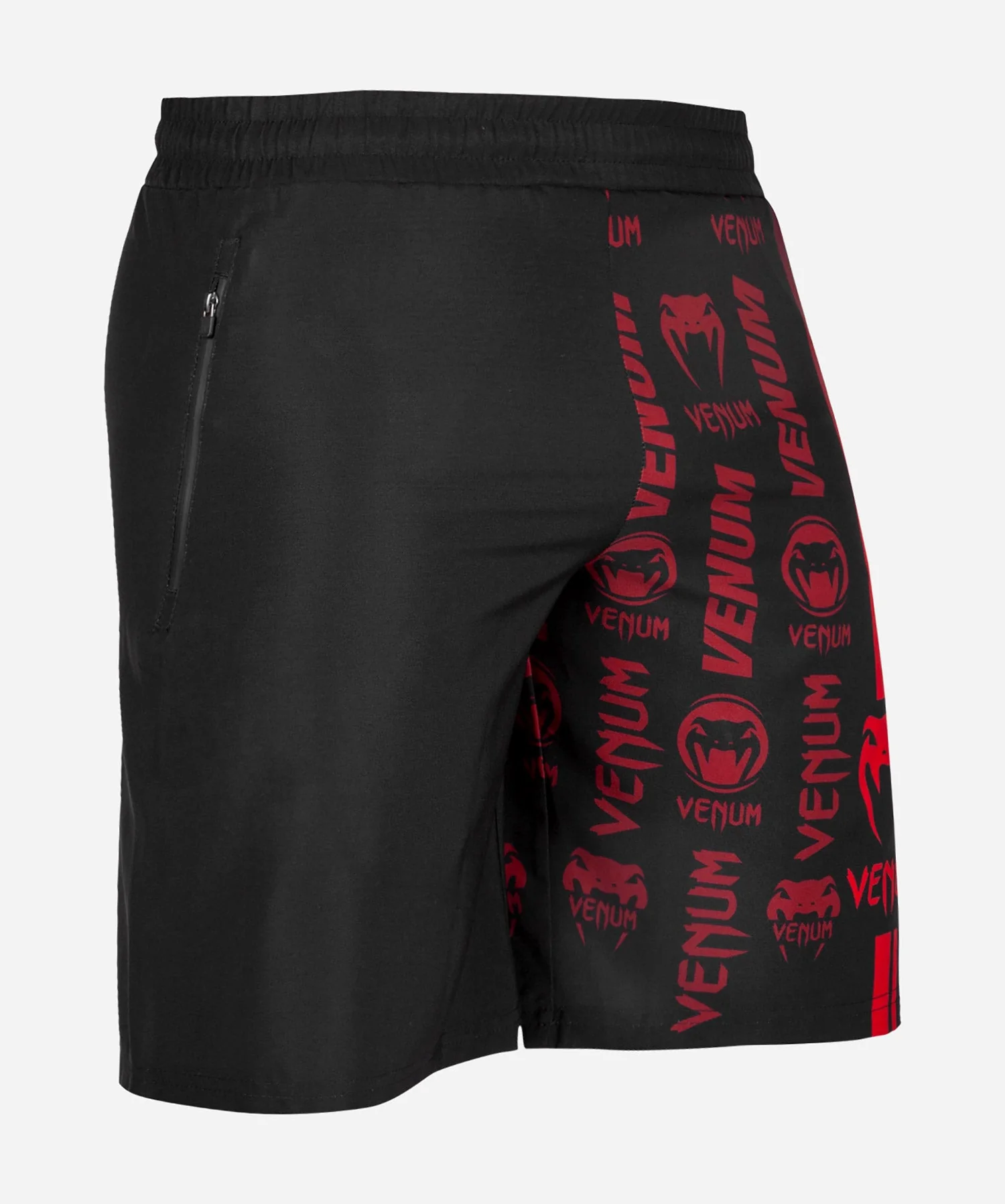 Fitness-Shorts Venum Logos - Schwarz/Rot - Image 2