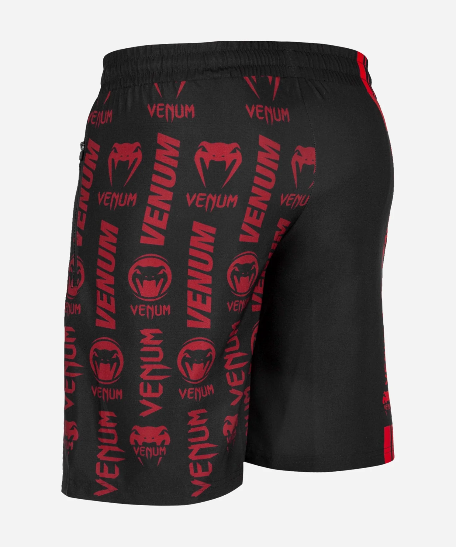 Fitness-Shorts Venum Logos - Schwarz/Rot - Image 3