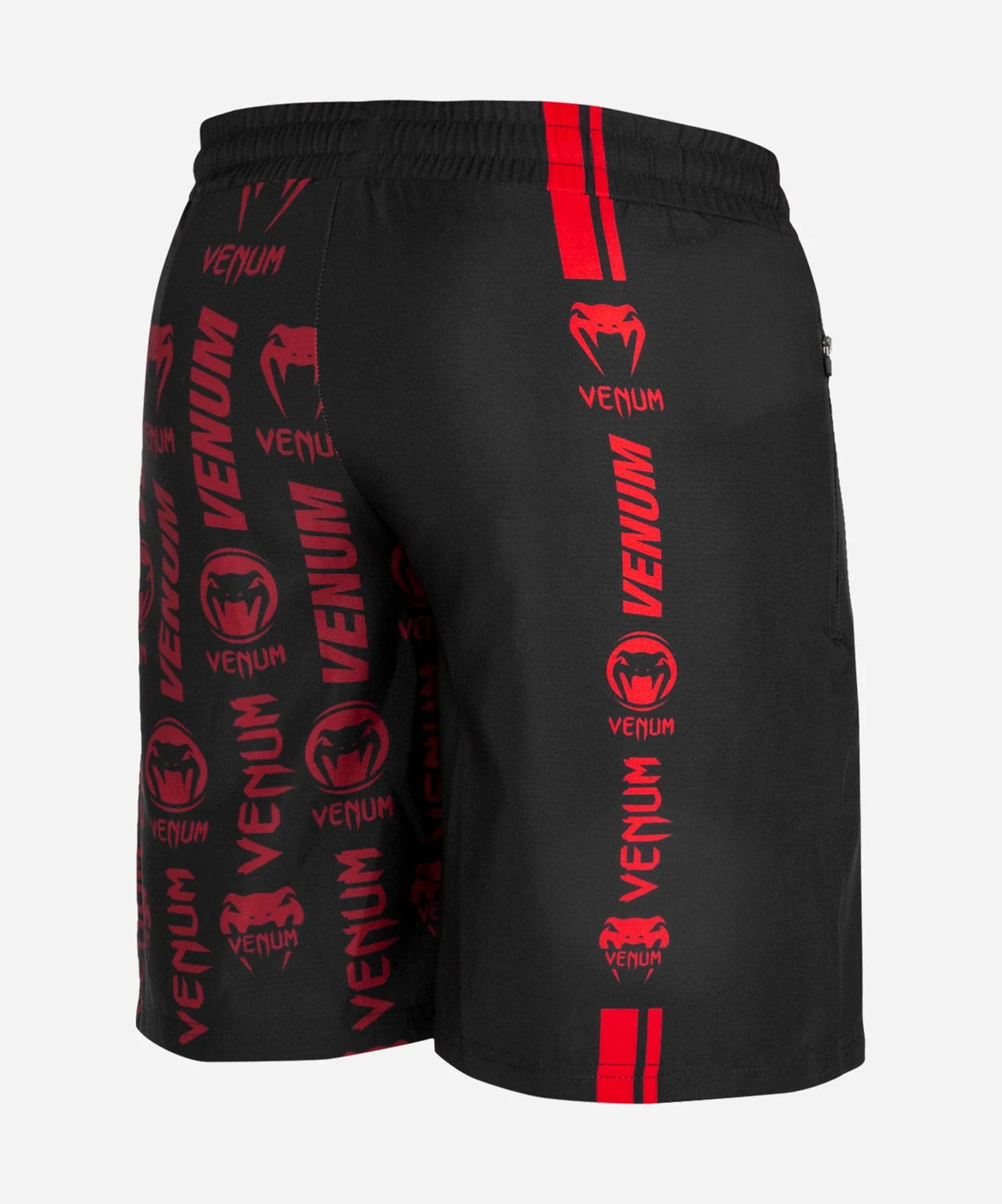 Fitness-Shorts Venum Logos - Schwarz/Rot - Image 4