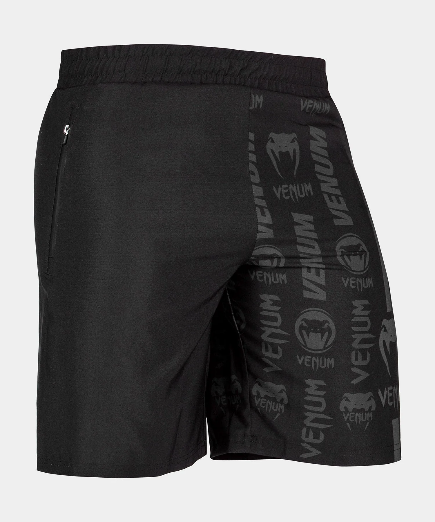 Fitness-Shorts Venum Logos - Schwarz/Schwarz - Image 2