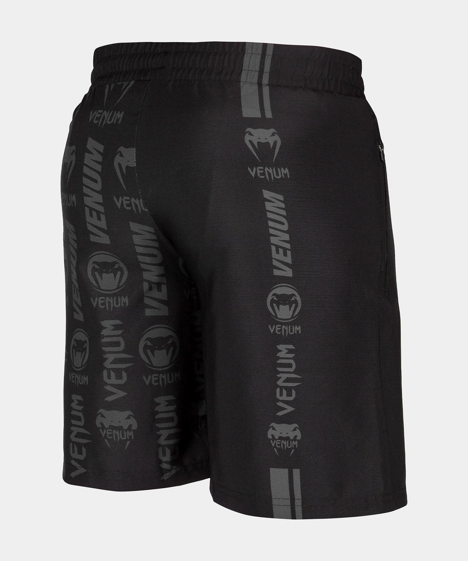 Fitness-Shorts Venum Logos - Schwarz/Schwarz - Image 4