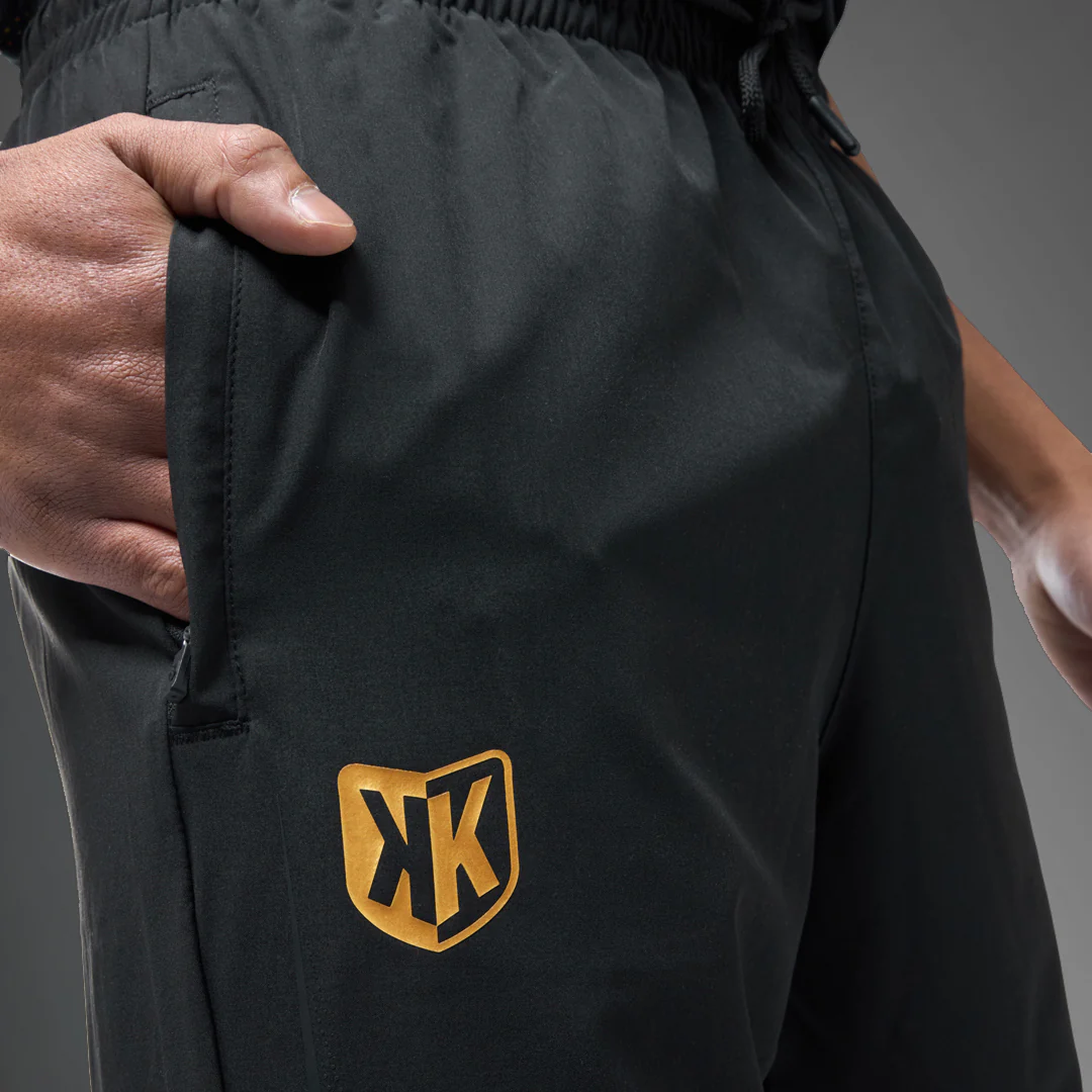 FK x Venum Hexagone MMA Komplettes Trainingsanzug-Set (Jacke + Hose) - Schwarz/Gold - Image 7