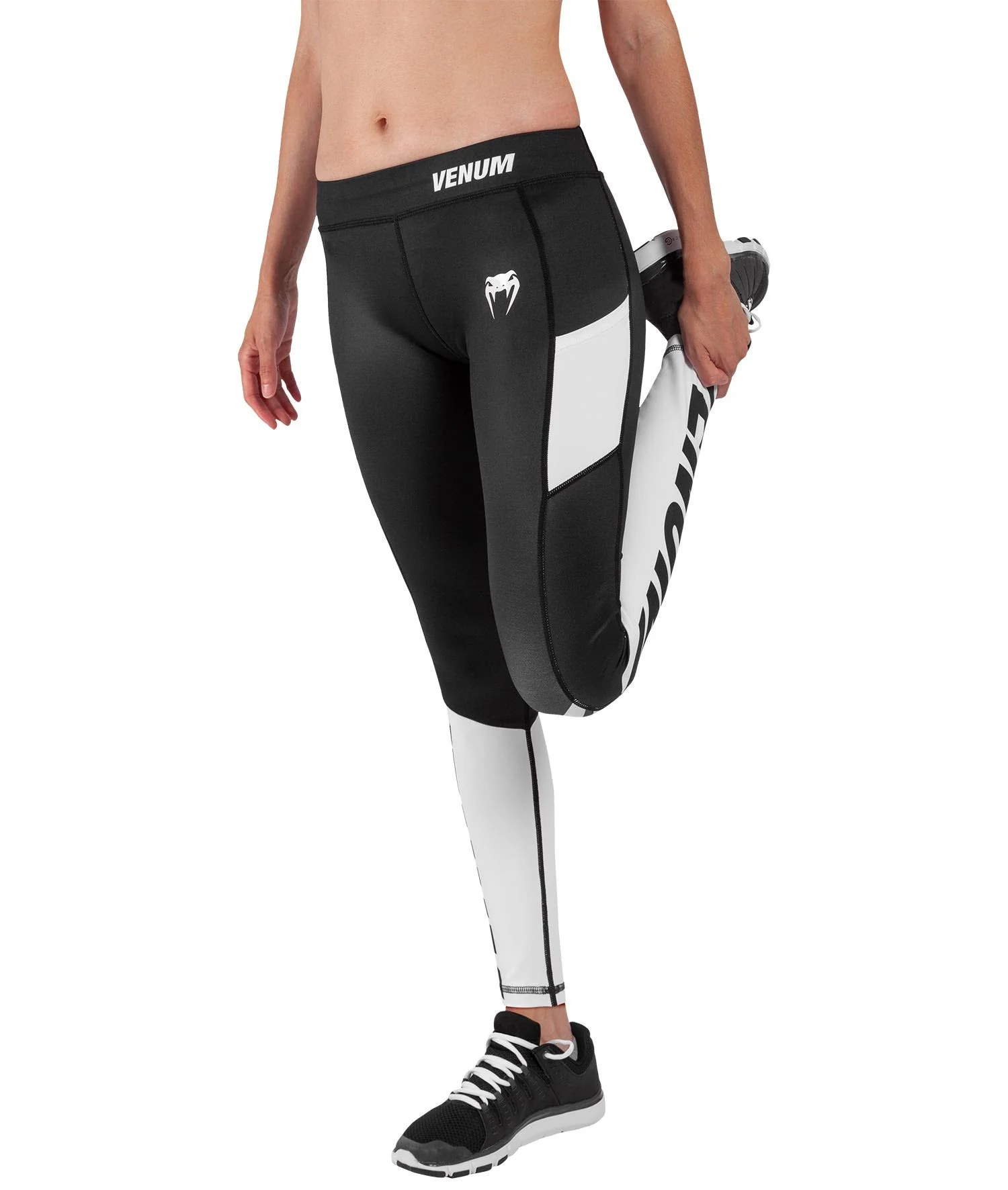 Leggings Damen Venum Power 2.0 - Schwarz/Weiß - Image 3