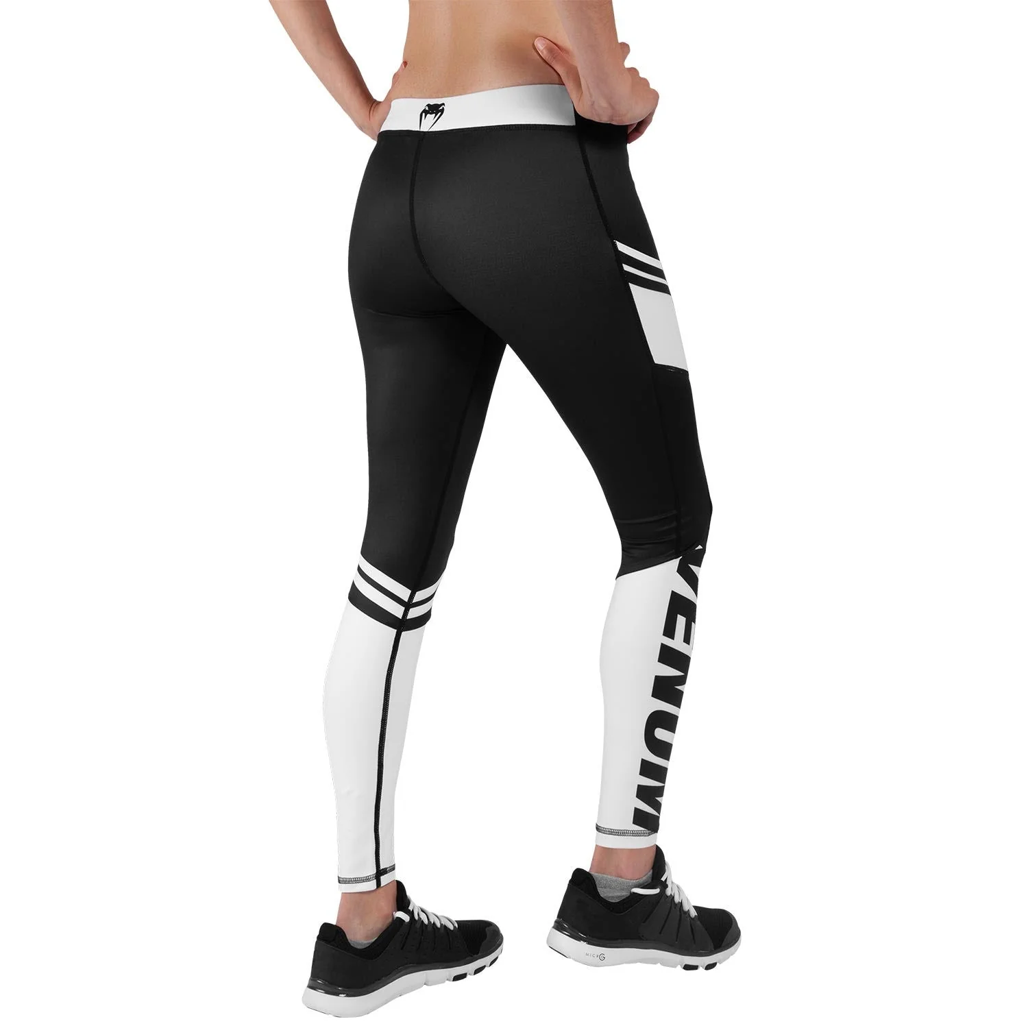 Leggings Damen Venum Power 2.0 - Schwarz/Weiß - Image 5
