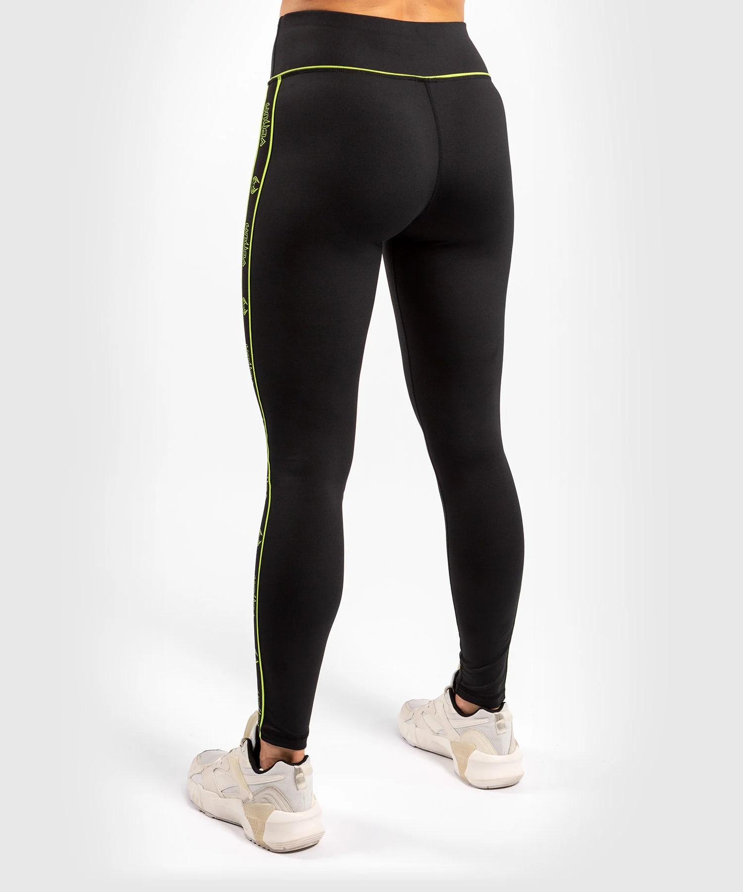 Leggings Damen Venum Tecmo - Schwarz/Neongelb - Image 4