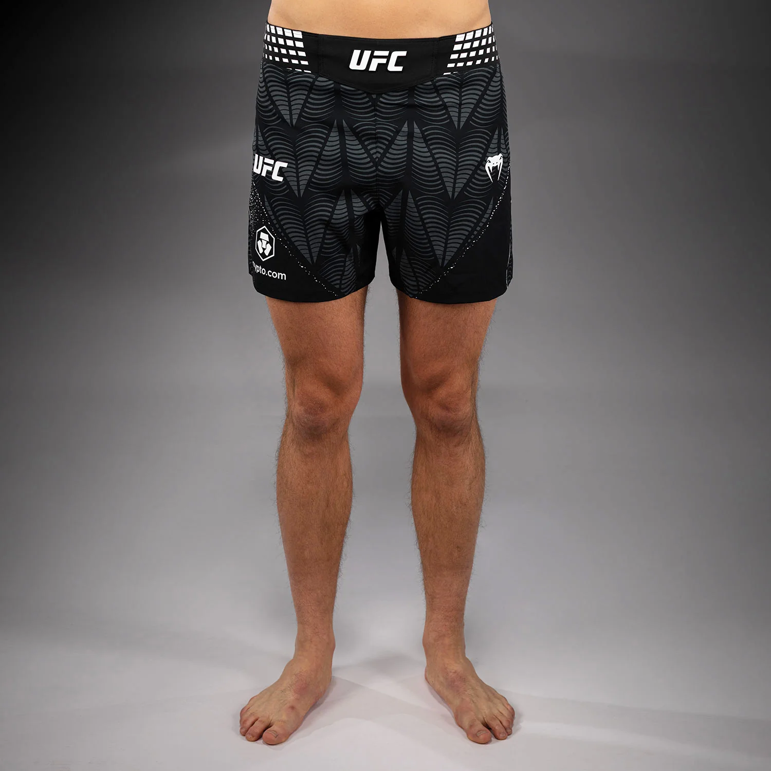 UFC Zenith by Venum Authentic Fight Night Kurze Passform Fight Short Herren Personalisiert - Schwarz - Image 2