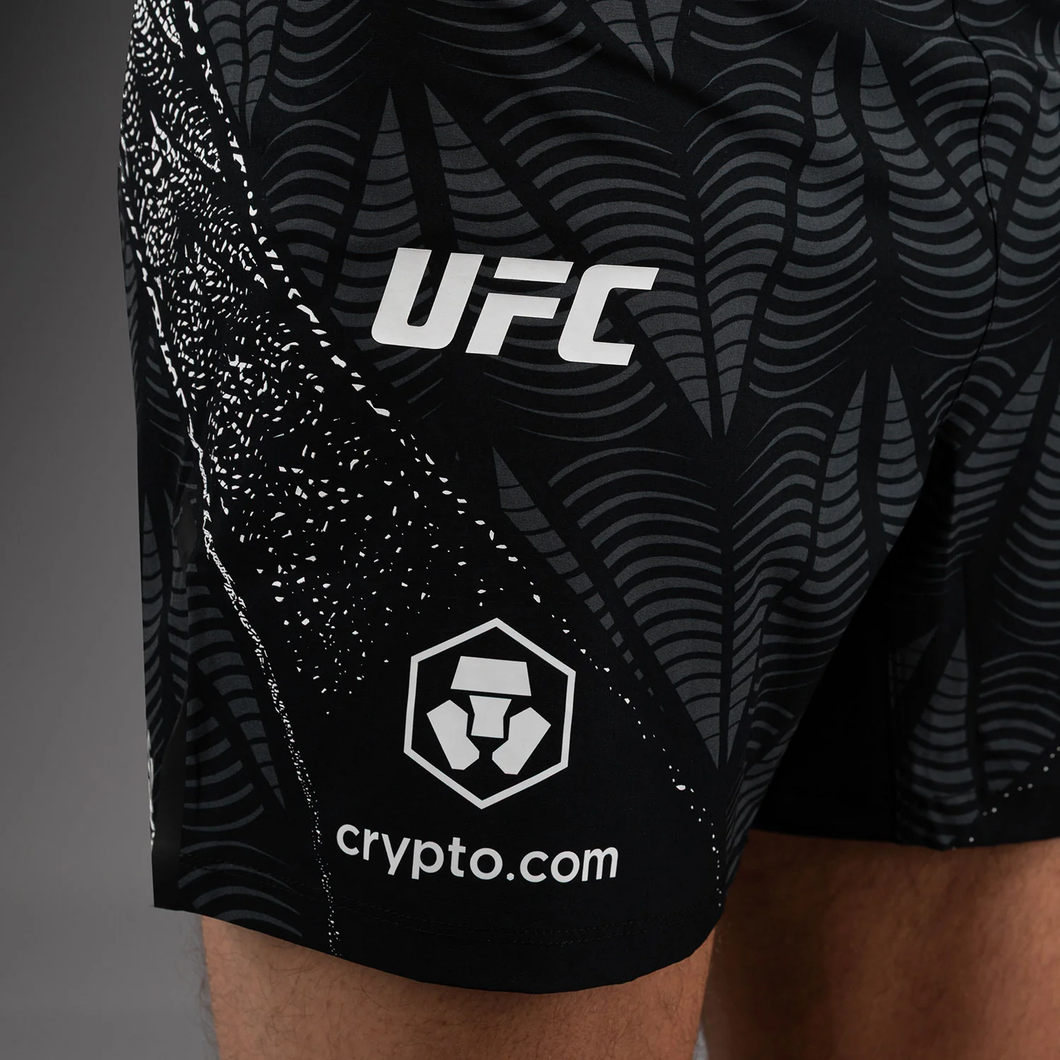 UFC Zenith by Venum Authentic Fight Night Kurze Passform Fight Short Herren Personalisiert - Schwarz - Image 5