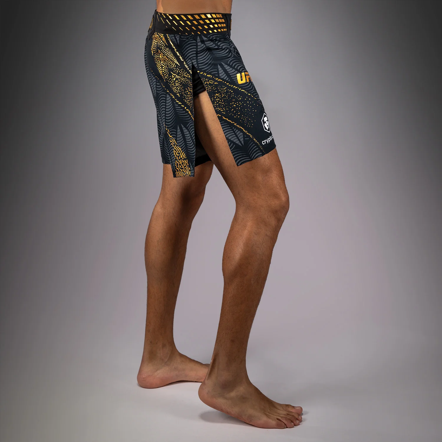 UFC Zenith by Venum Authentic Fight Night Gladiator Fight Short Herren Personalisiert - Champion - Image 2