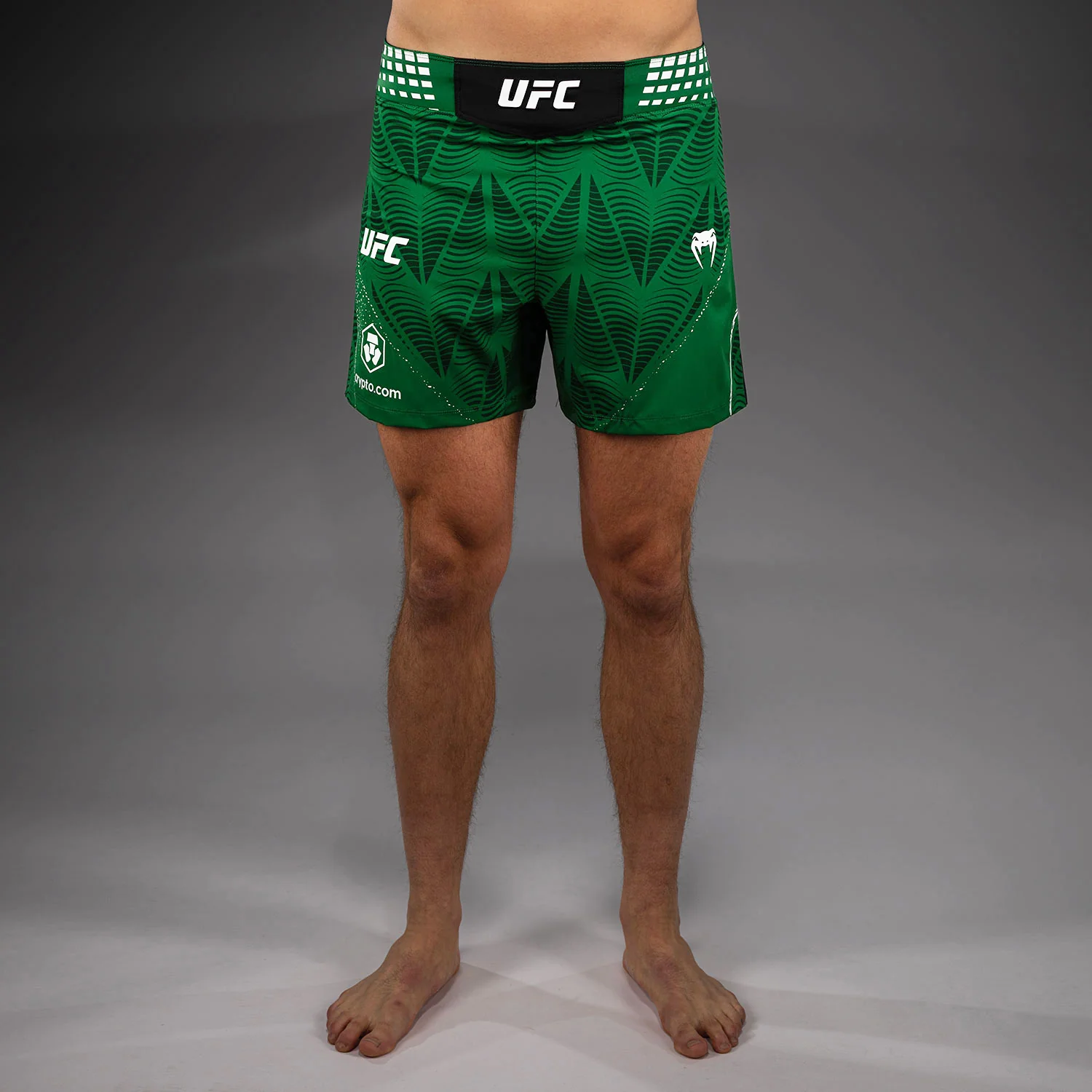 UFC Zenith by Venum Authentic Fight Night Kurze Passform Fight Short Herren Personalisiert - Grün - Image 2