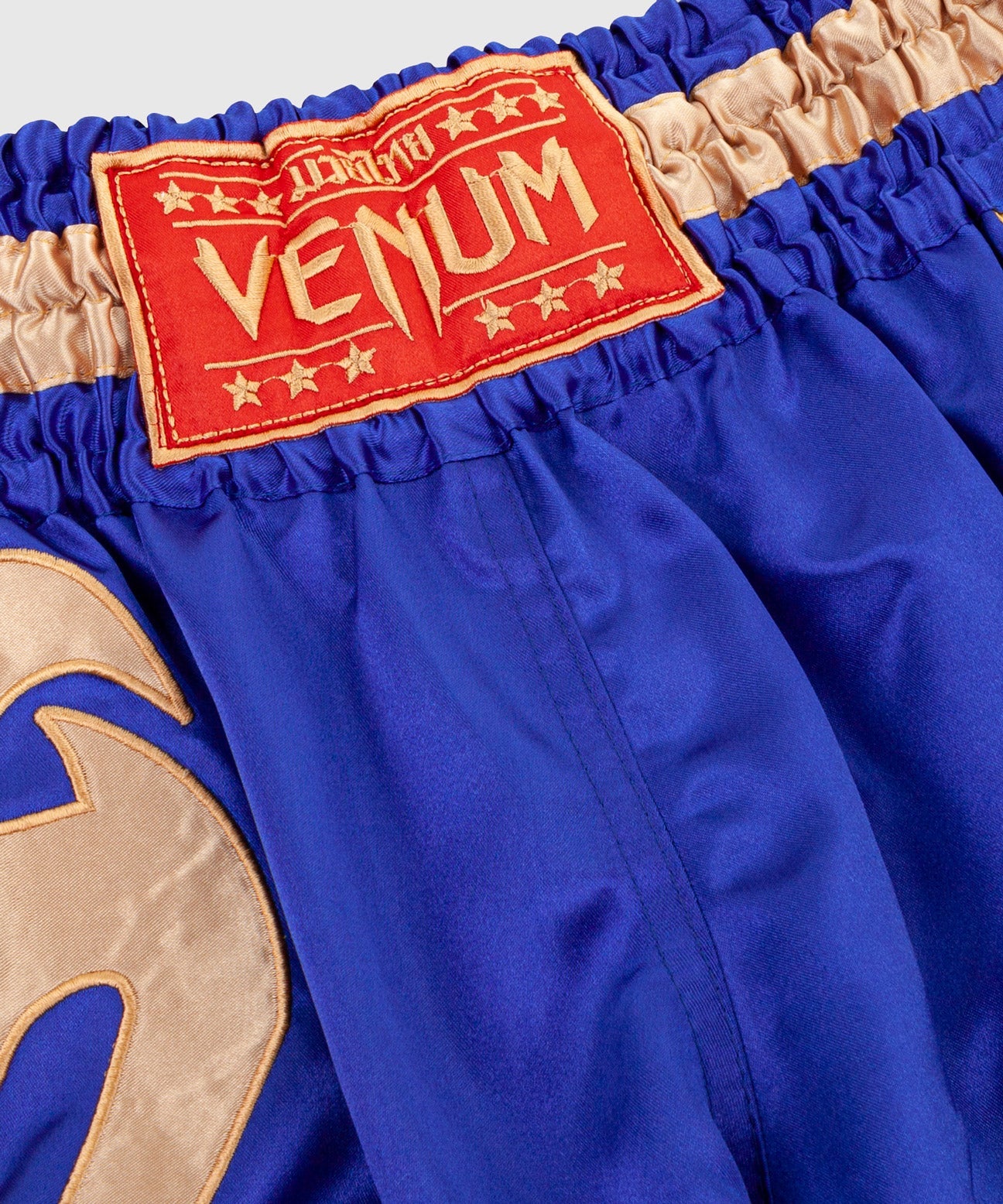 Muay Thai Shorts Venum Giant - Navy/Gold - Image 5
