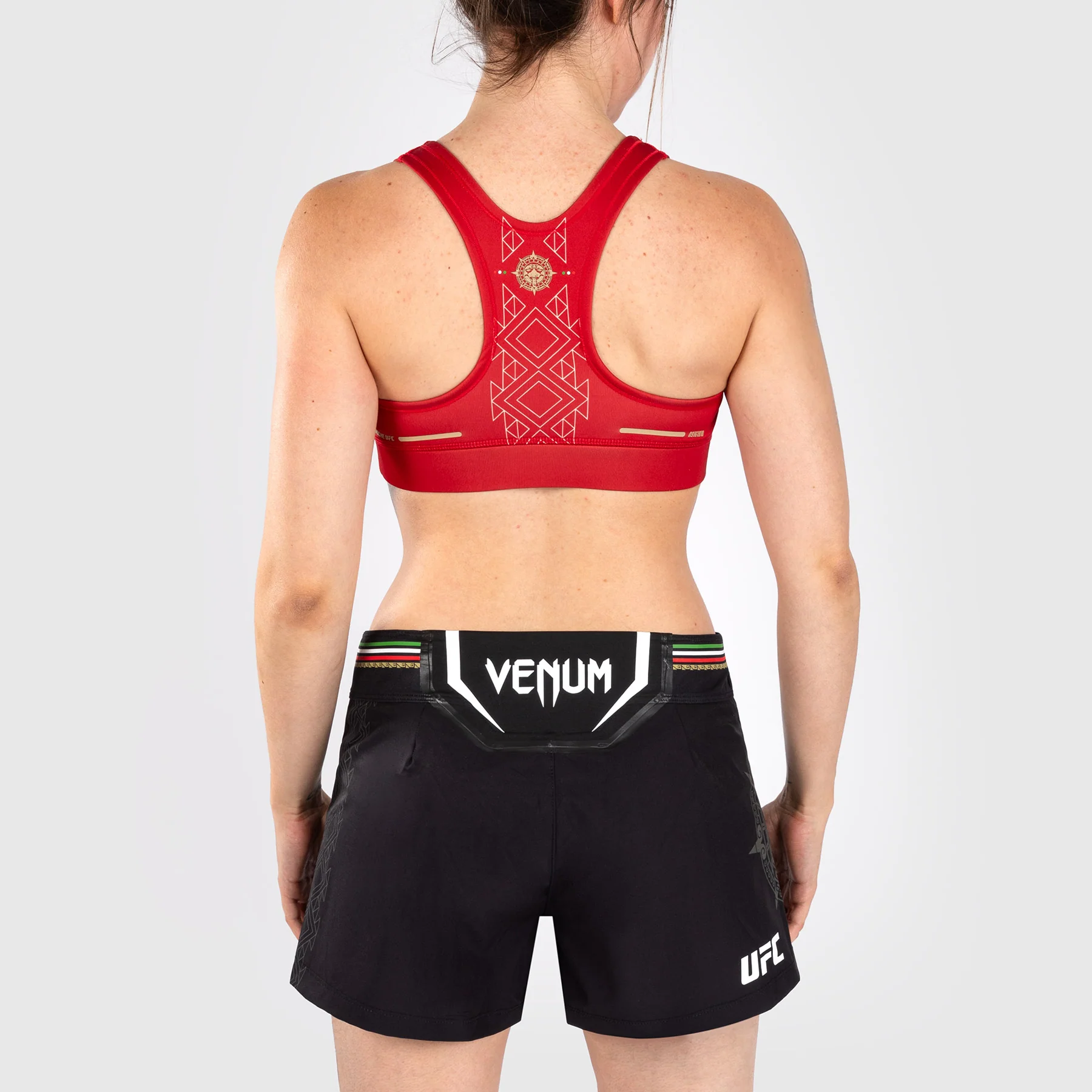 Noche UFC by Venum Authentic Fight Night Damen-Sport-BH - Rot - Image 2