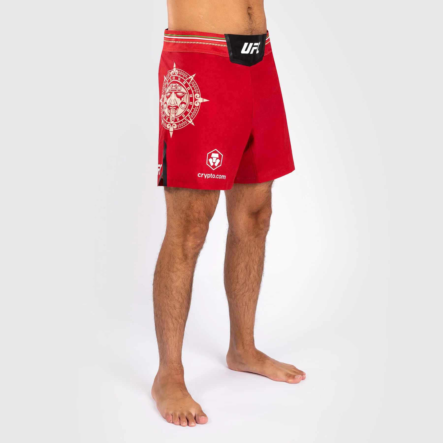 Noche UFC by Venum Authentic Fight Night Herren Fight Shorts - Kurze Passform - Rot - Image 5