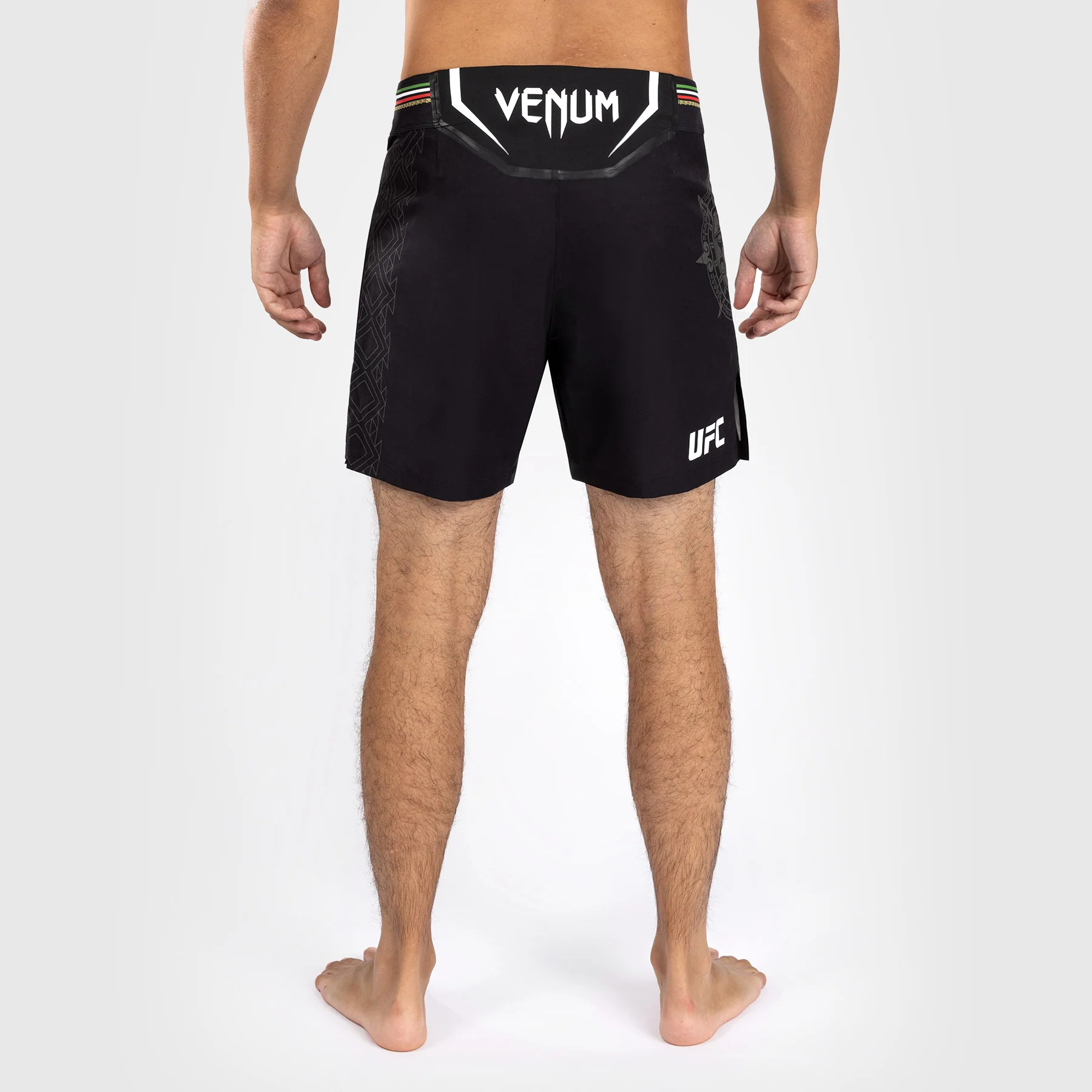 Noche UFC by Venum Authentic Fight Night Herren Kampfhose - Kurze Passform - Schwarz - Image 2