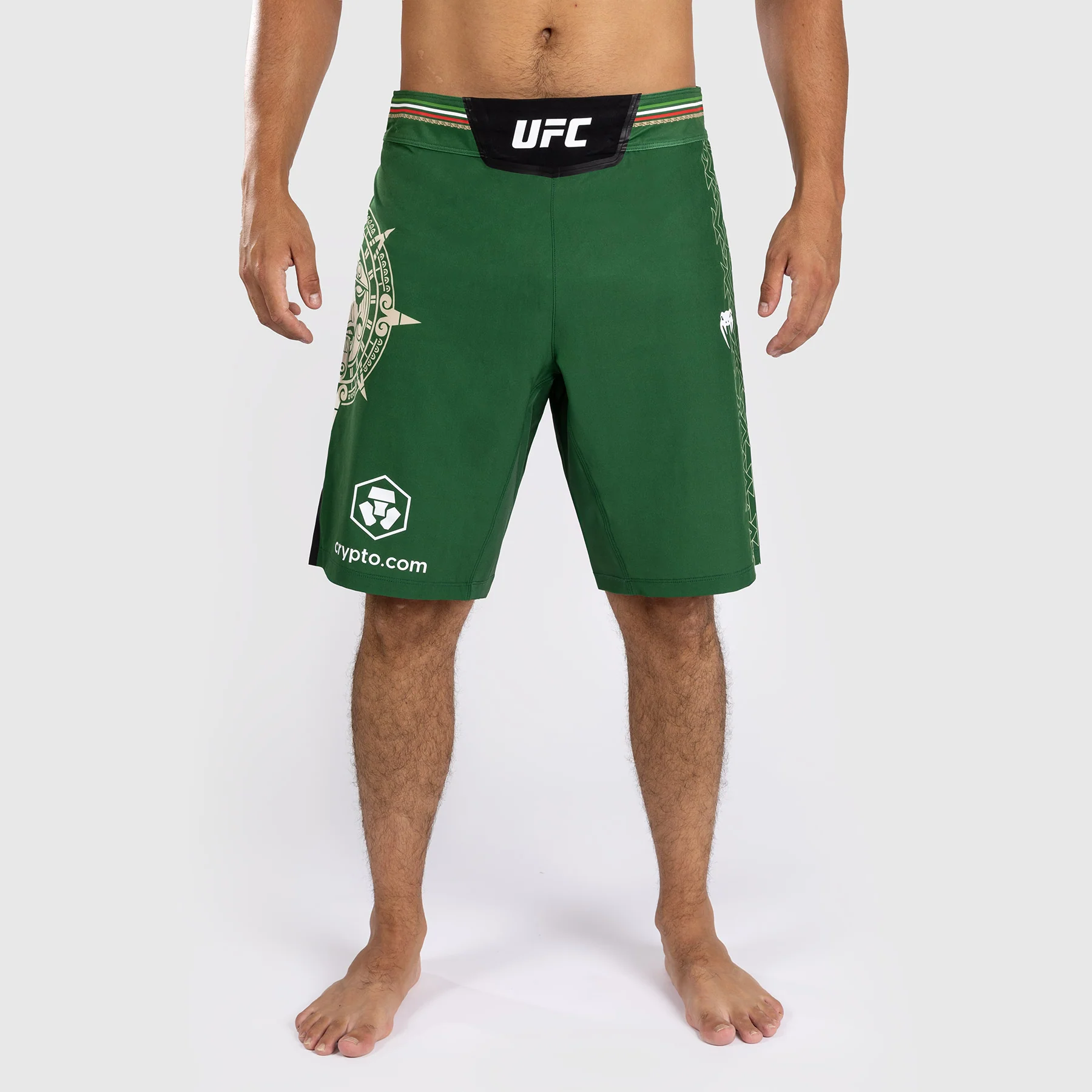 Noche UFC by Venum Authentic Fight Night Männer Kampfhose - Lange Passform - Grün