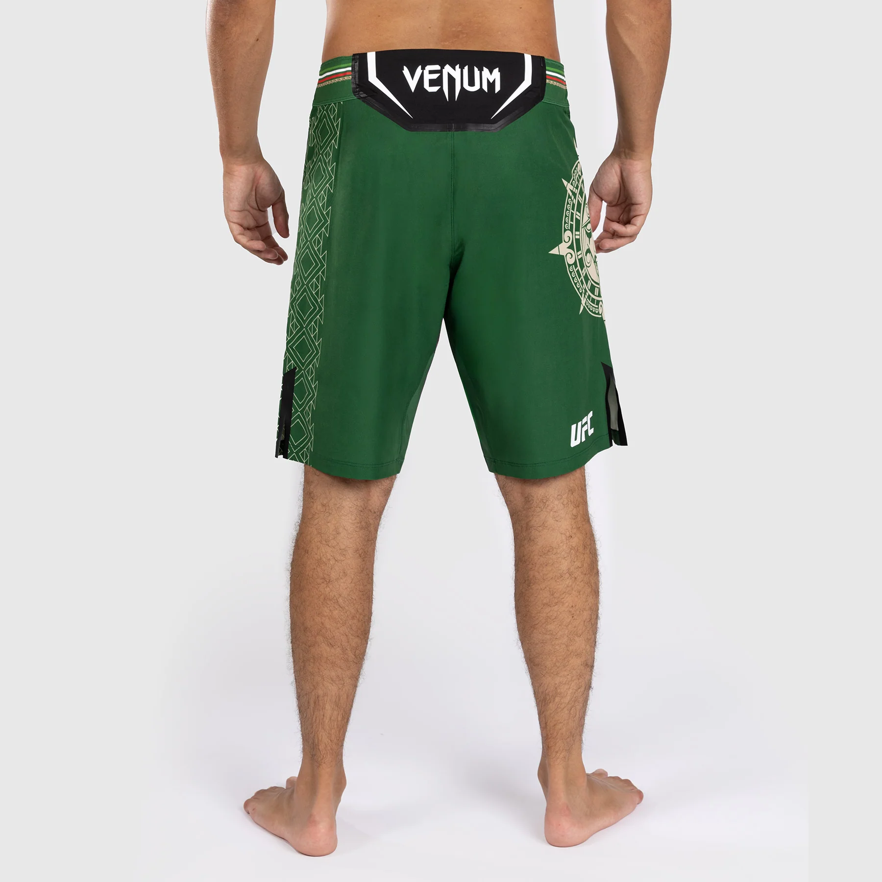 Noche UFC by Venum Authentic Fight Night Männer Kampfhose - Lange Passform - Grün - Image 3