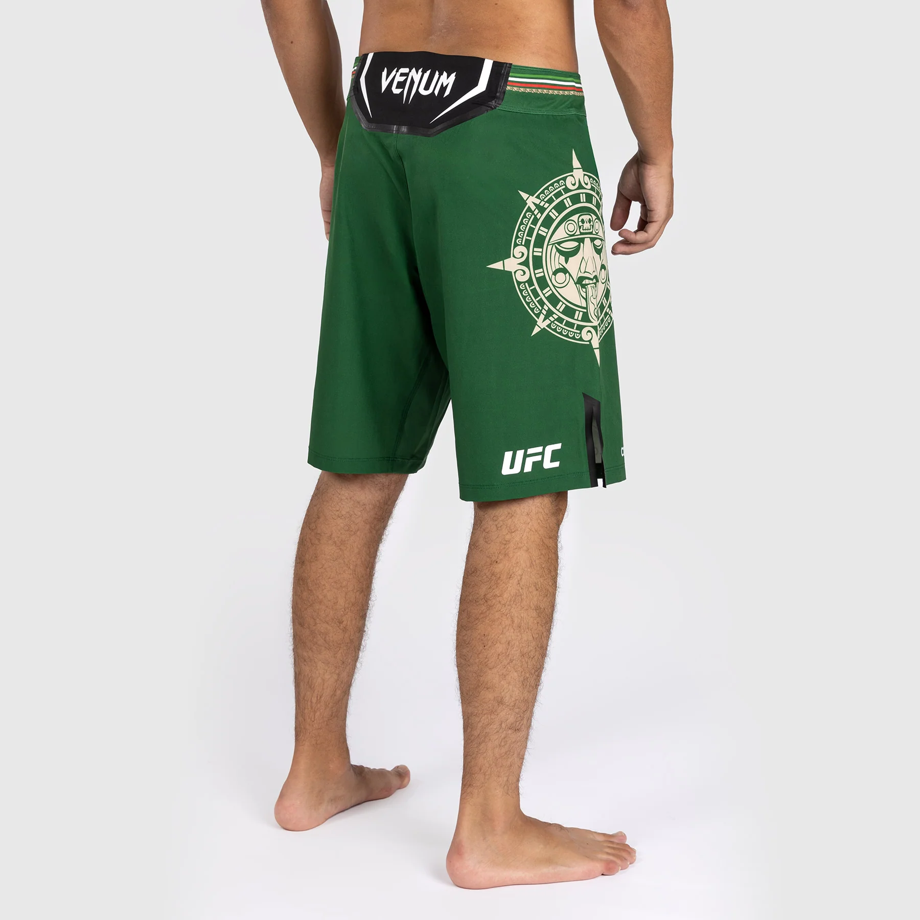 Noche UFC by Venum Authentic Fight Night Männer Kampfhose - Lange Passform - Grün - Image 4