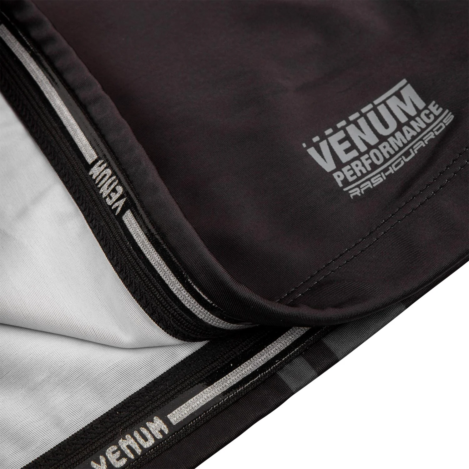 Rashguard Venum Logos - Langarm - Schwarz/Schwarz - Image 6