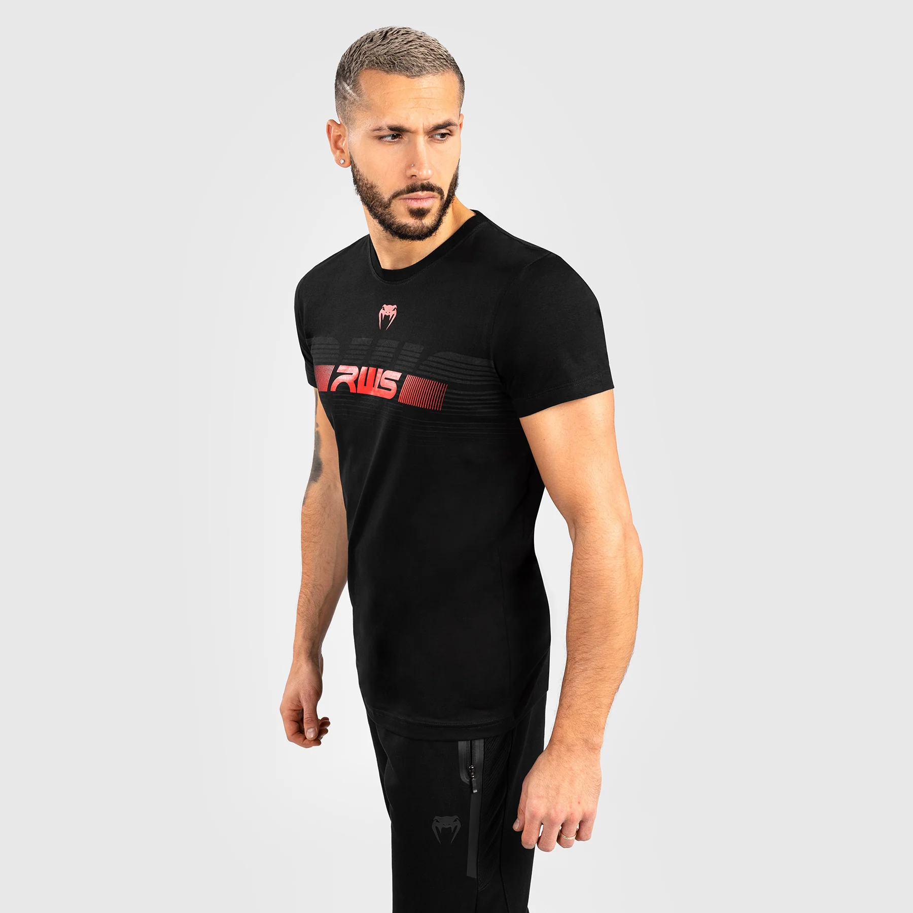 RWS x Venum T-Shirt – Schwarz - Image 4