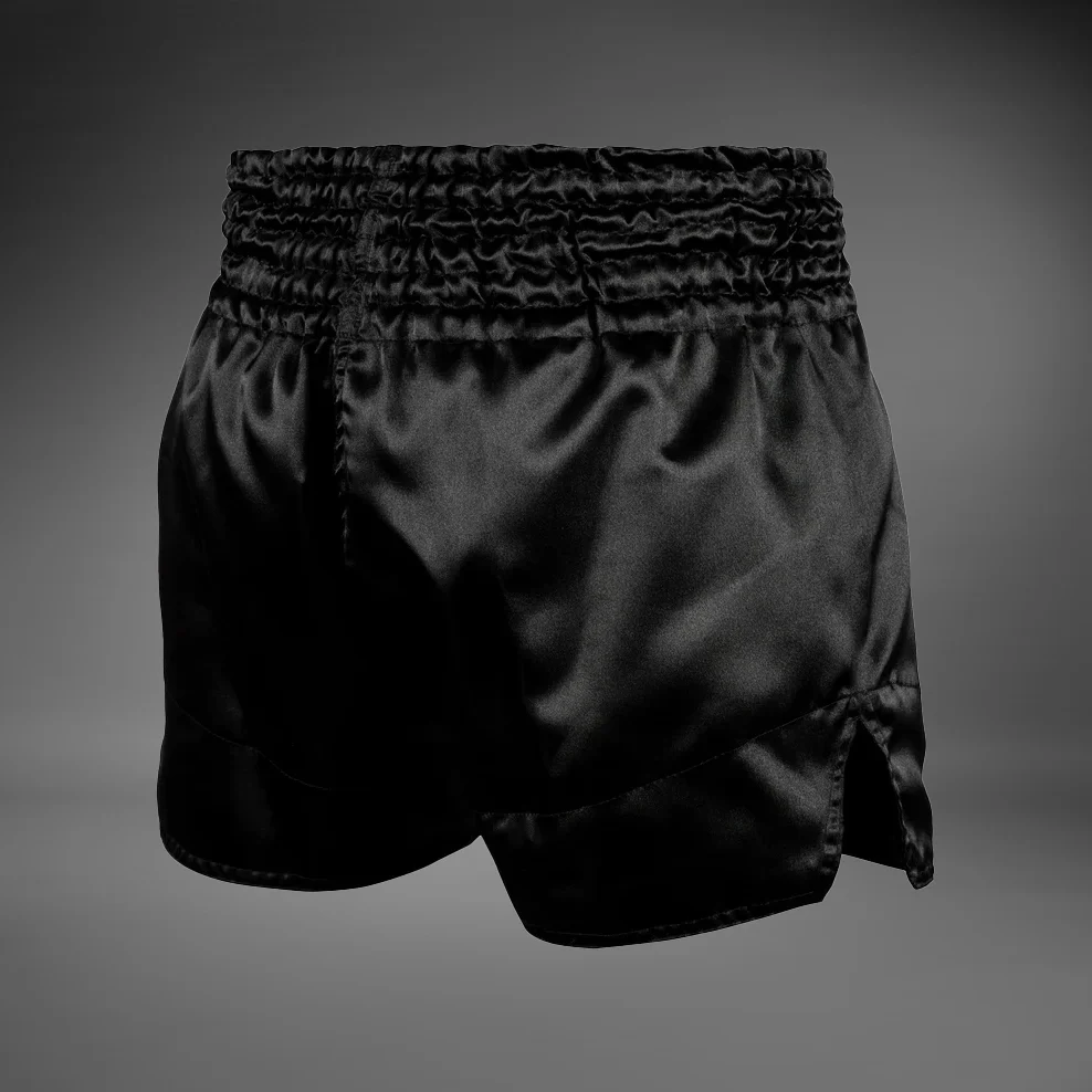 Shorts Muay Thai Venum Classic - Schwarz/Rot - Image 2