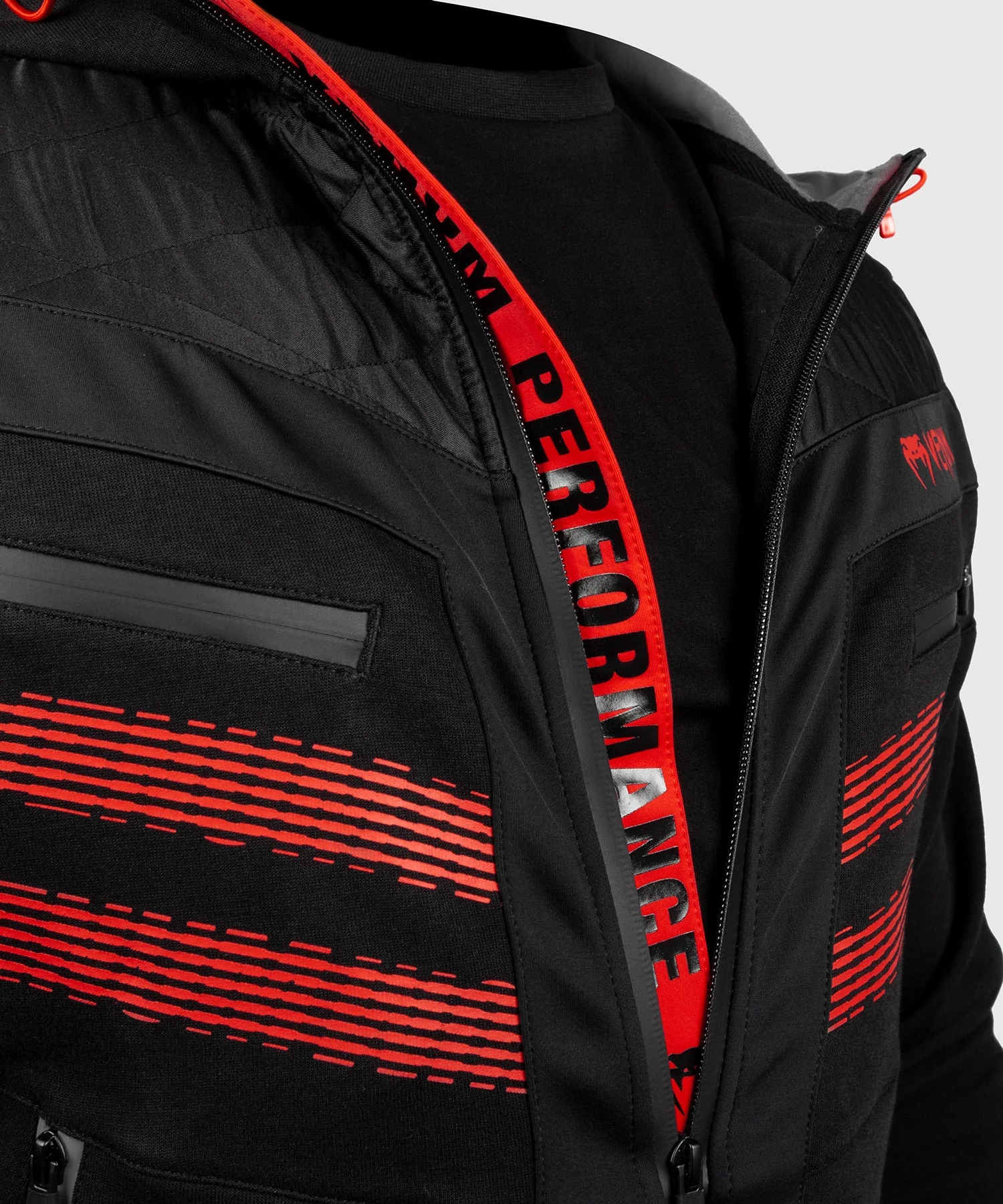 Sweatshirt Venum Laser 2.0 - Schwarz/Rot - Image 5
