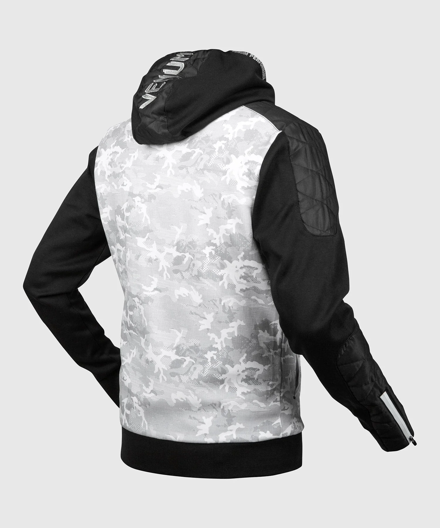 Sweatshirt Venum Laser EVO - Weiß/Schwarz - Image 2
