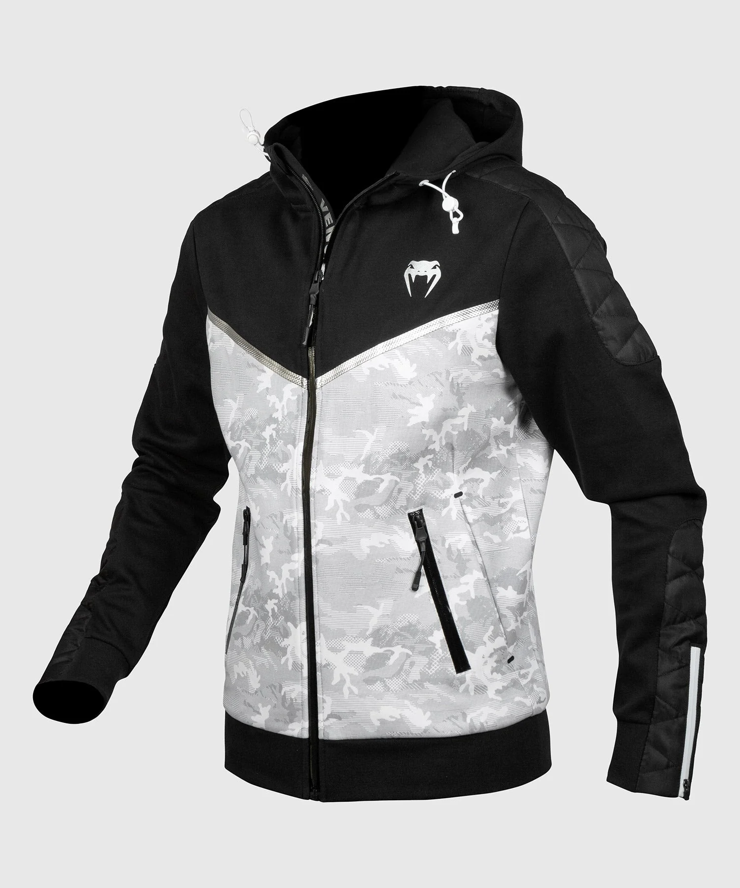 Sweatshirt Venum Laser EVO - Weiß/Schwarz - Image 3