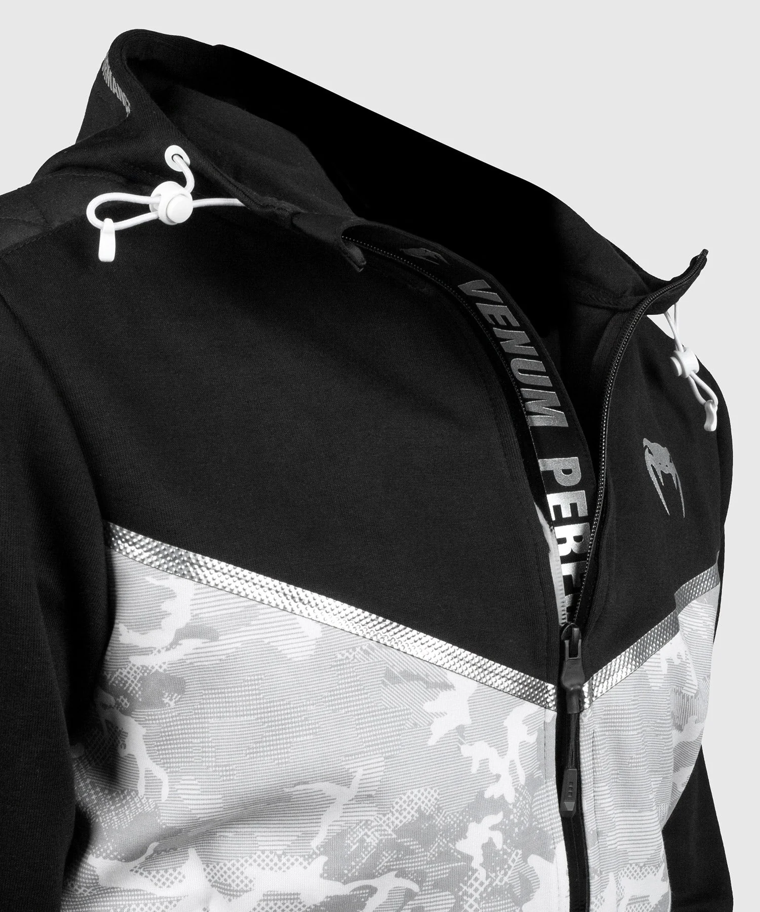 Sweatshirt Venum Laser EVO - Weiß/Schwarz - Image 4
