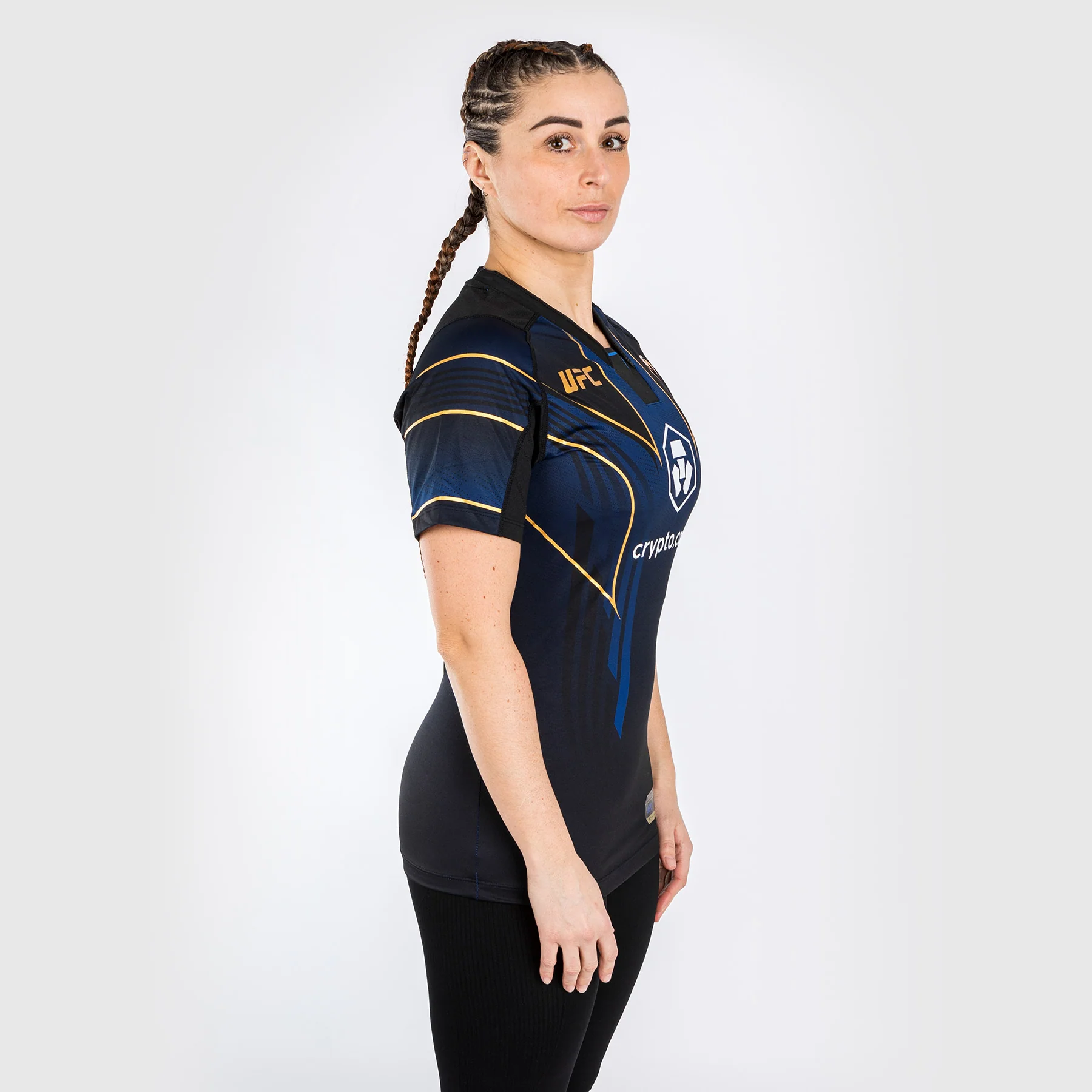 UFC Venum Personalisiertes authentisches Fight Night 2.0 Walkout-Trikot für Frauen – Midnight Edition - Champion - Image 4