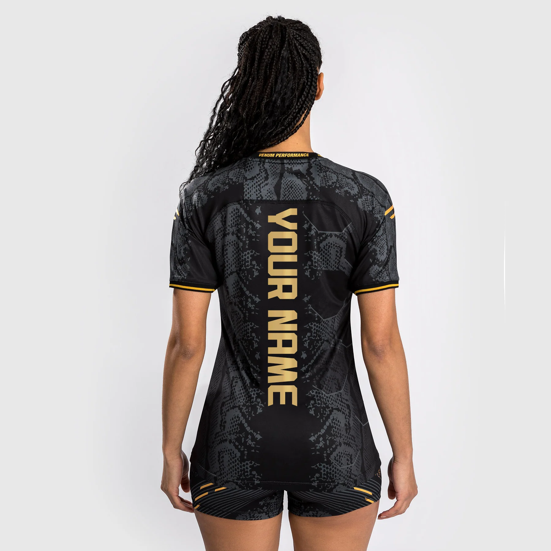 UFC Adrenaline by Venum Personalisierte Authentic Fight Night Frauen Walkout Jersey - Champion