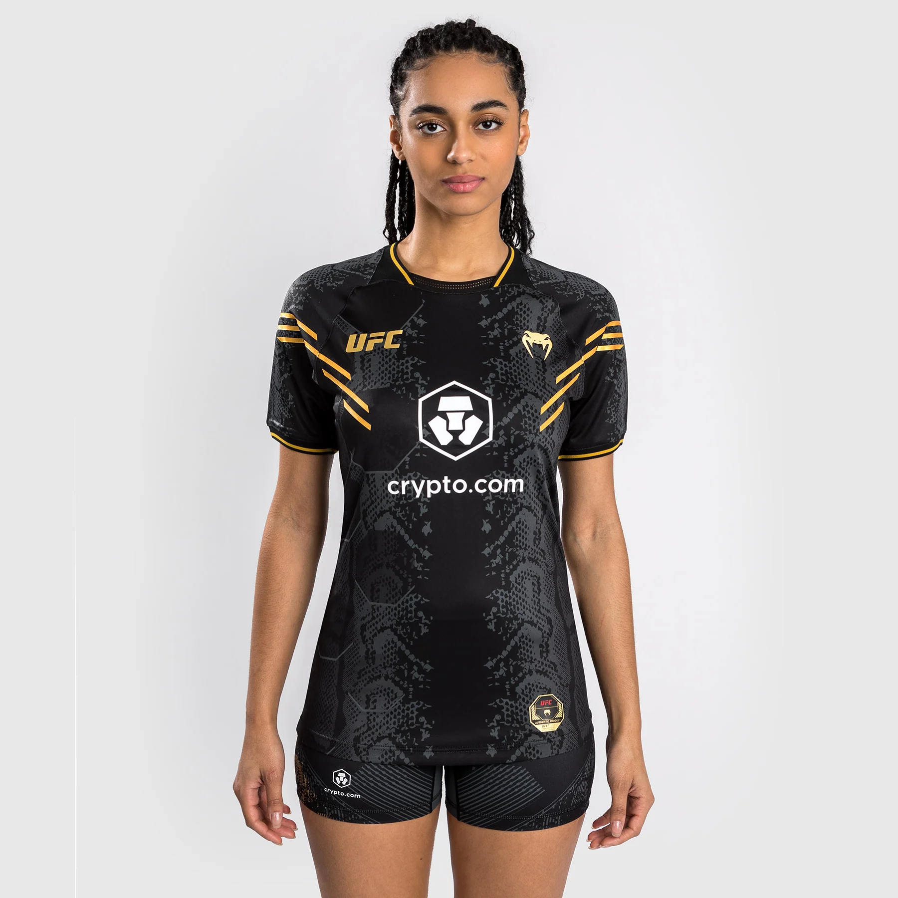 UFC Adrenaline by Venum Personalisierte Authentic Fight Night Frauen Walkout Jersey - Champion - Image 3