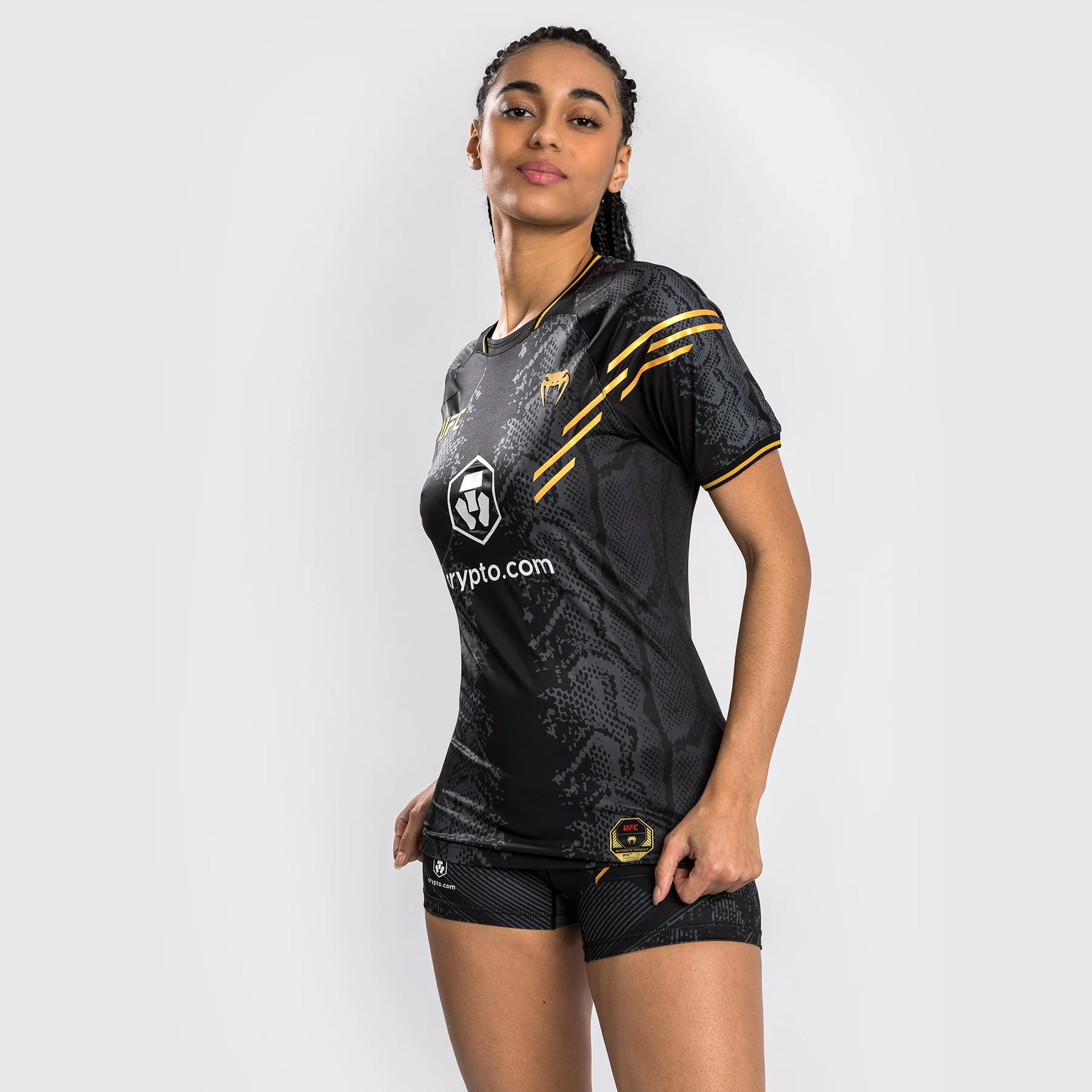 UFC Adrenaline by Venum Personalisierte Authentic Fight Night Frauen Walkout Jersey - Champion - Image 4