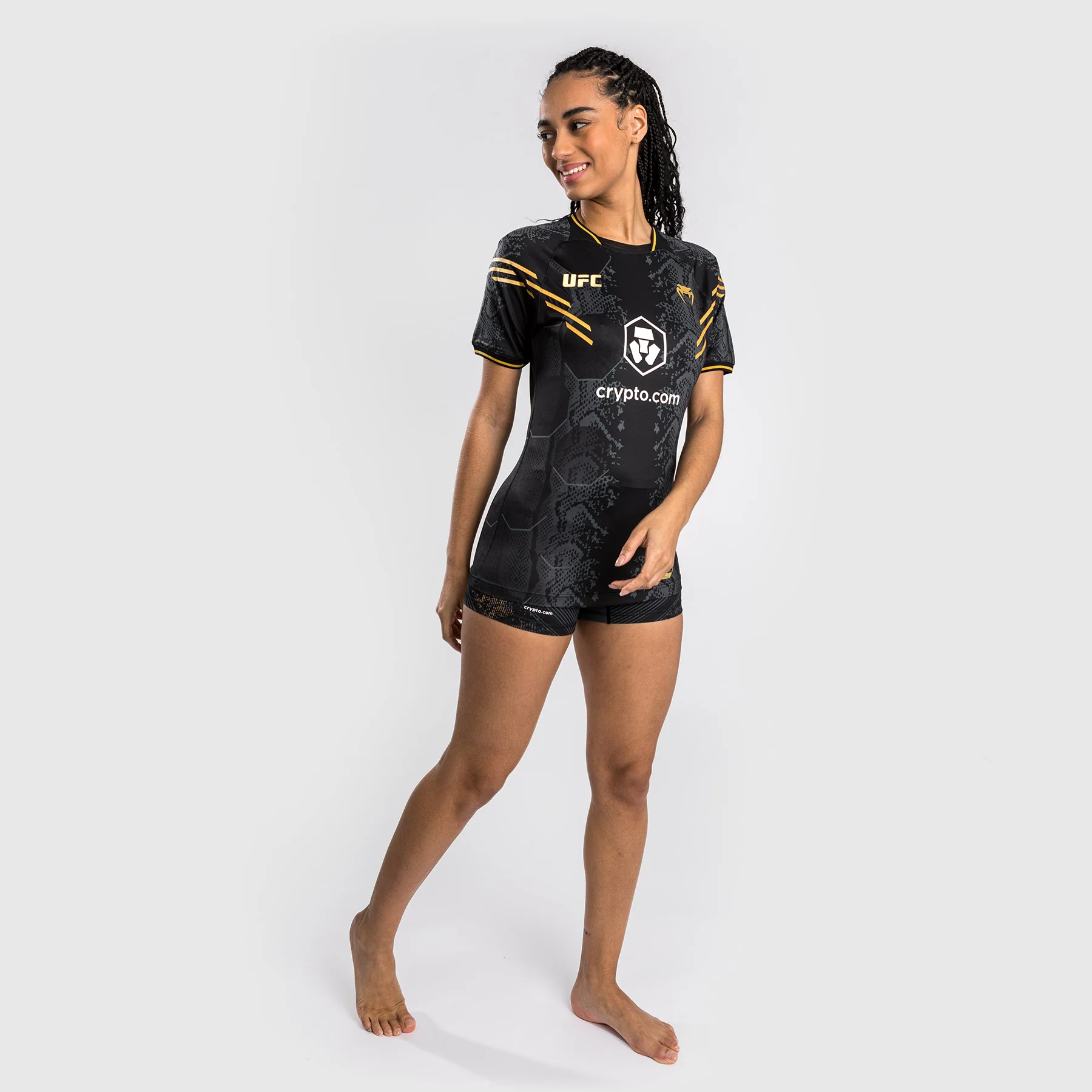 UFC Adrenaline by Venum Personalisierte Authentic Fight Night Frauen Walkout Jersey - Champion - Image 5