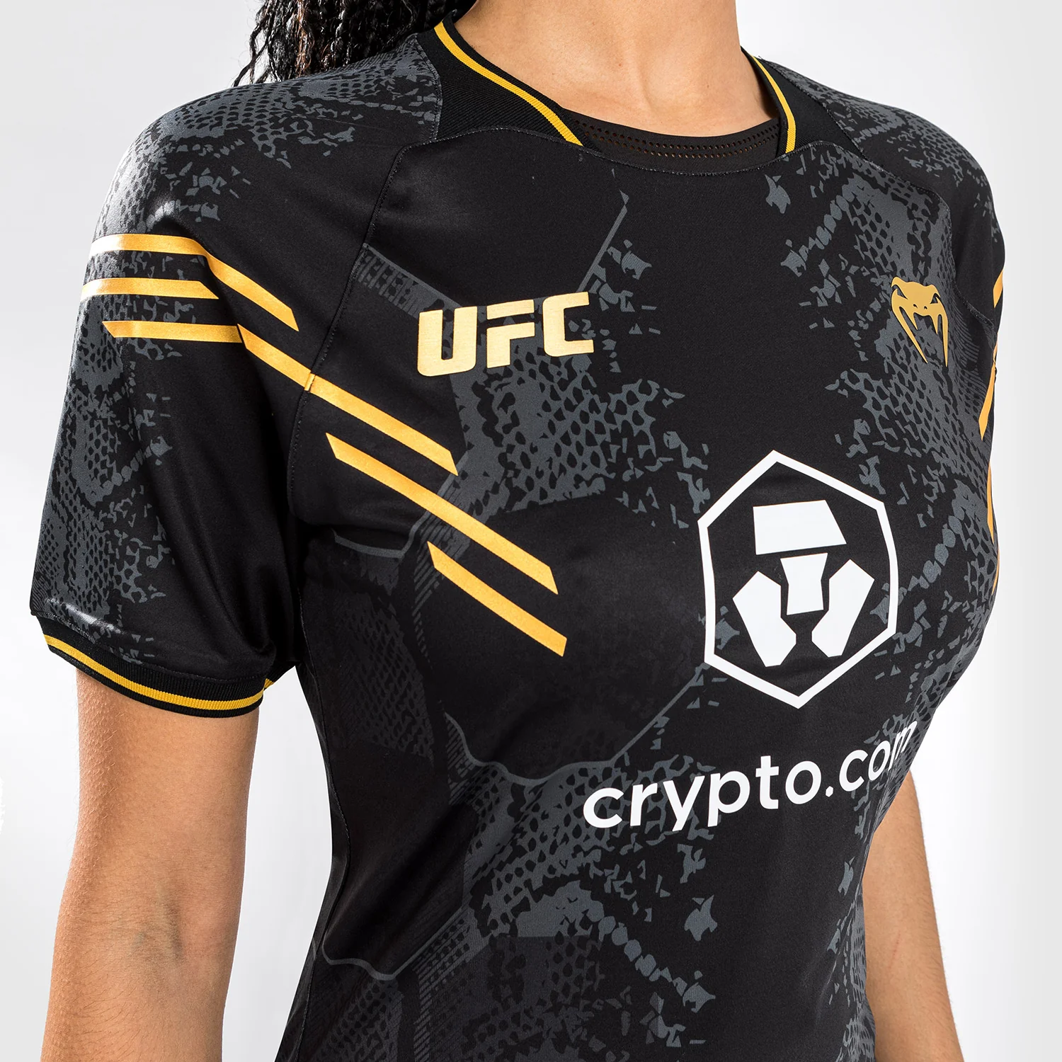 UFC Adrenaline by Venum Personalisierte Authentic Fight Night Frauen Walkout Jersey - Champion - Image 8