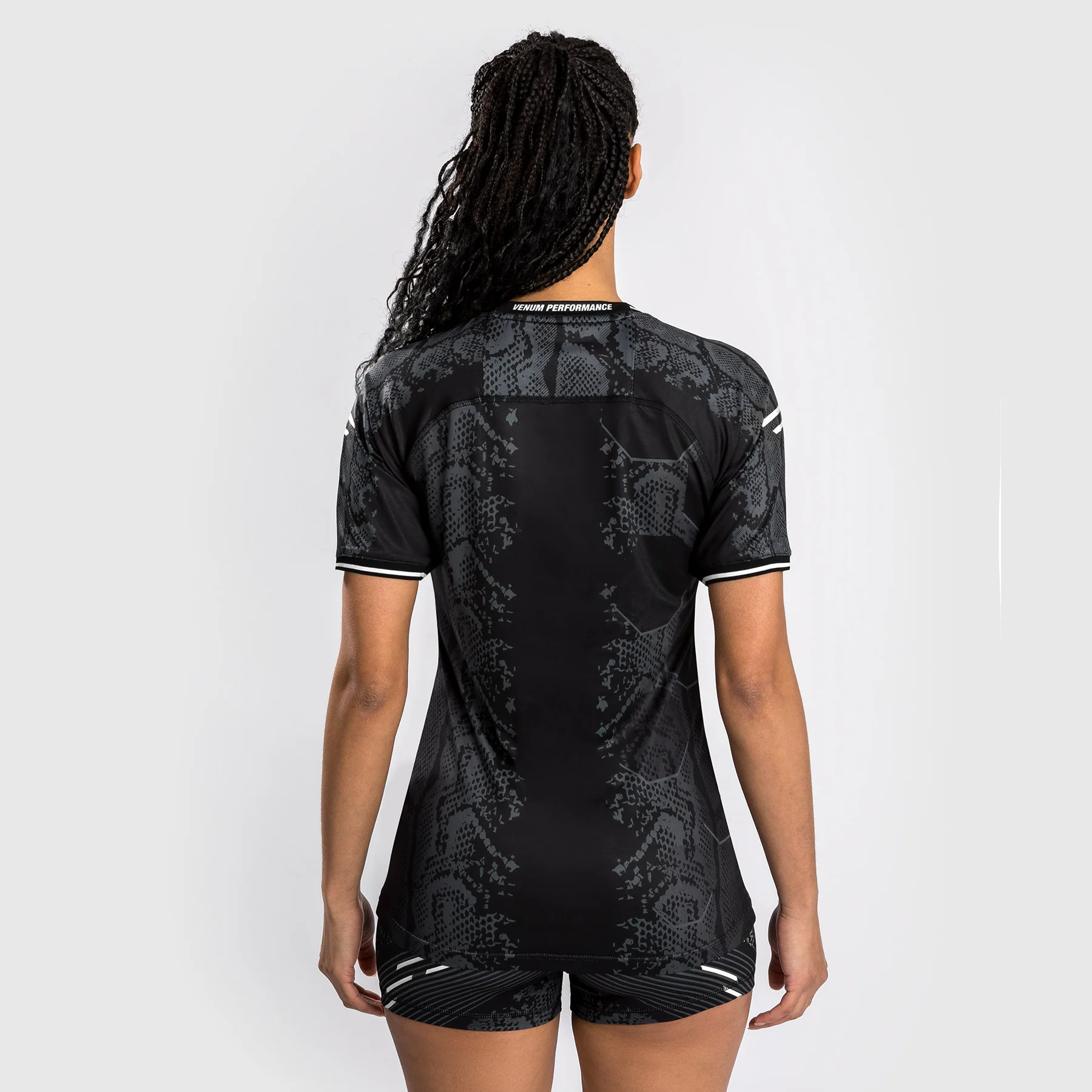 UFC Adrenaline von Venum personalisierte authentic Fight Night Frauen Walkout Jersey - schwarz - Image 7