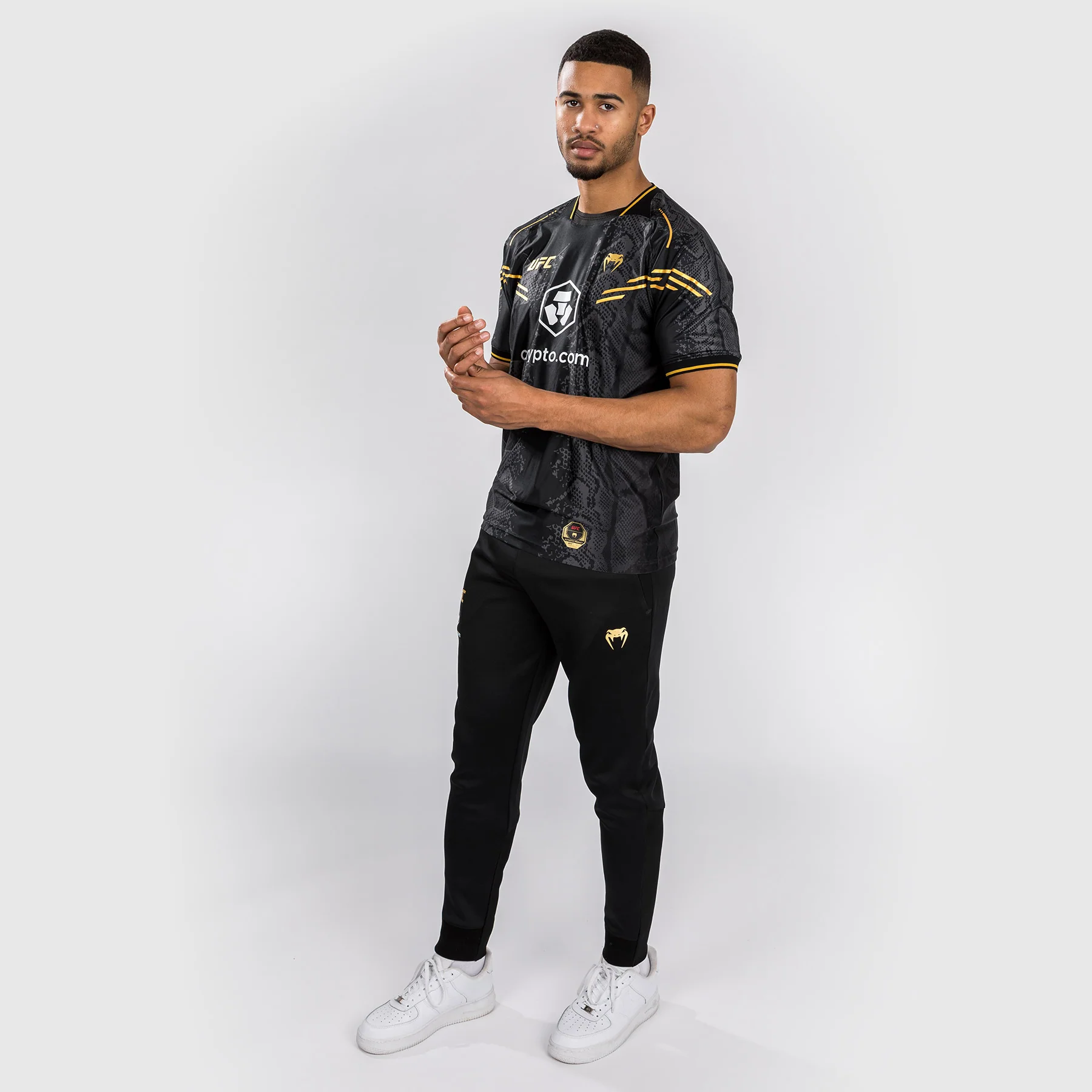 UFC Adrenaline von Venum personalisierte authentic Fight Night Männer Walkout Jersey - Champion - Image 5