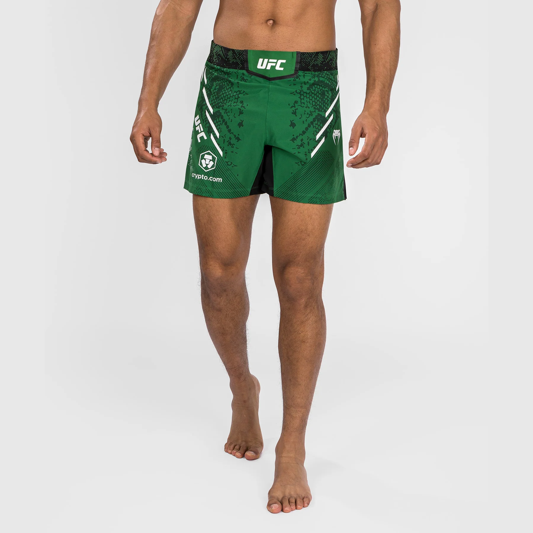 Noche UFC by Venum  Authentic Fight Night Herren Kampfhose - Kurze Passform - Grün - Image 7