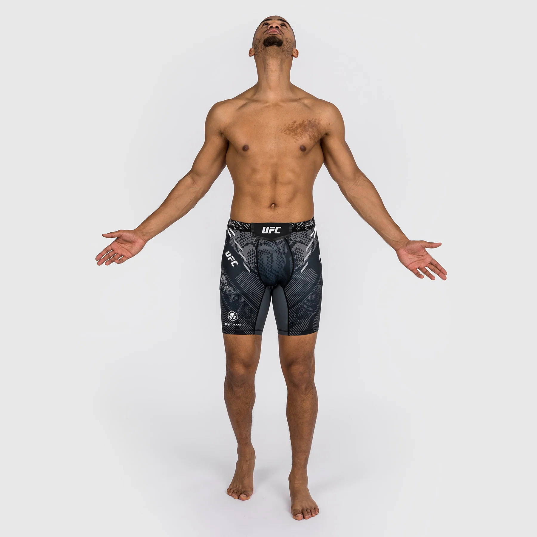 UFC Adrenaline by Venum Authentic Fight Night Short Vale Tudo für Männer - Schwarz - Image 3