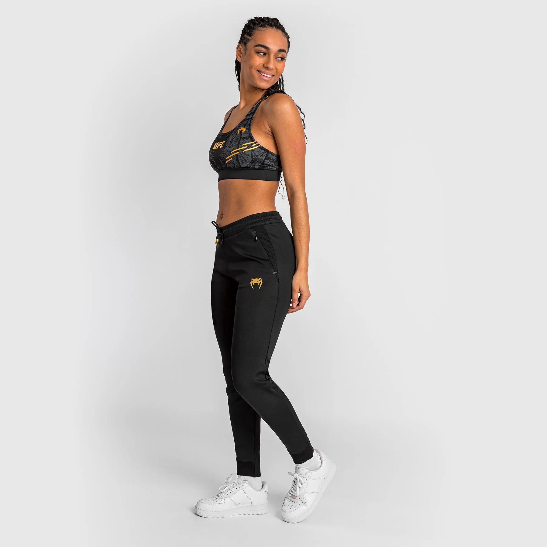 UFC Adrenaline by Venum Authentic Fight Night Walkout-Hose für Frauen Women’s Walkout Pant  - Champion - Image 3