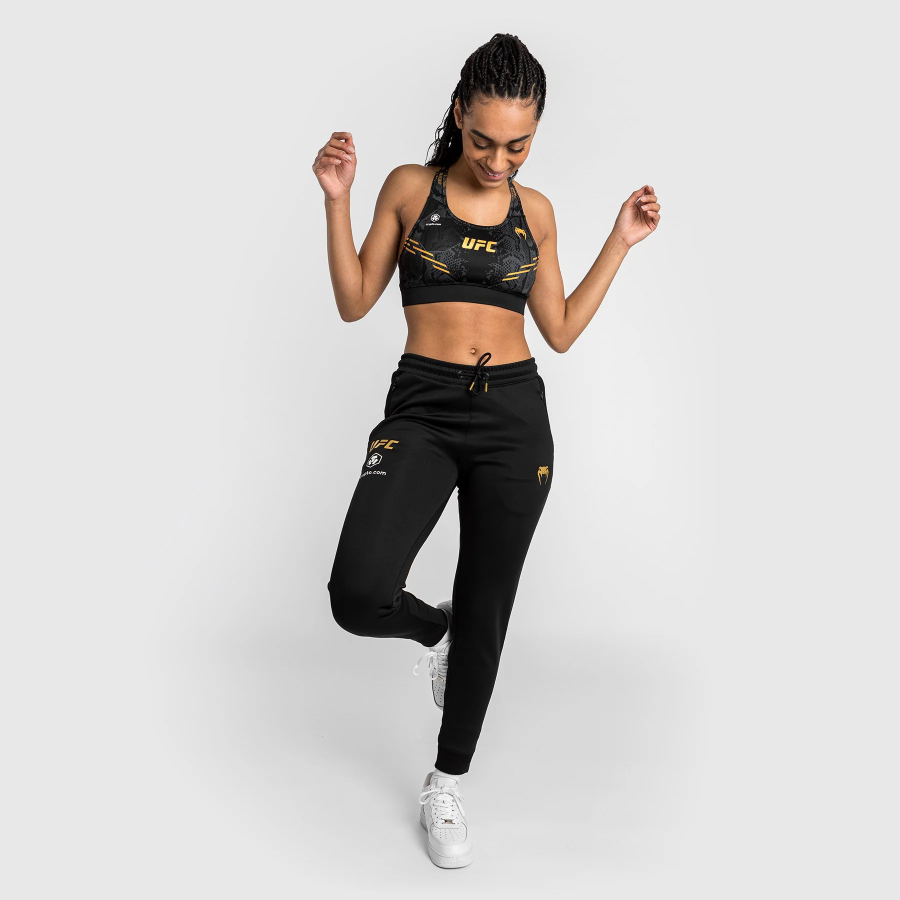 UFC Adrenaline by Venum Authentic Fight Night Walkout-Hose für Frauen Women’s Walkout Pant  - Champion - Image 4