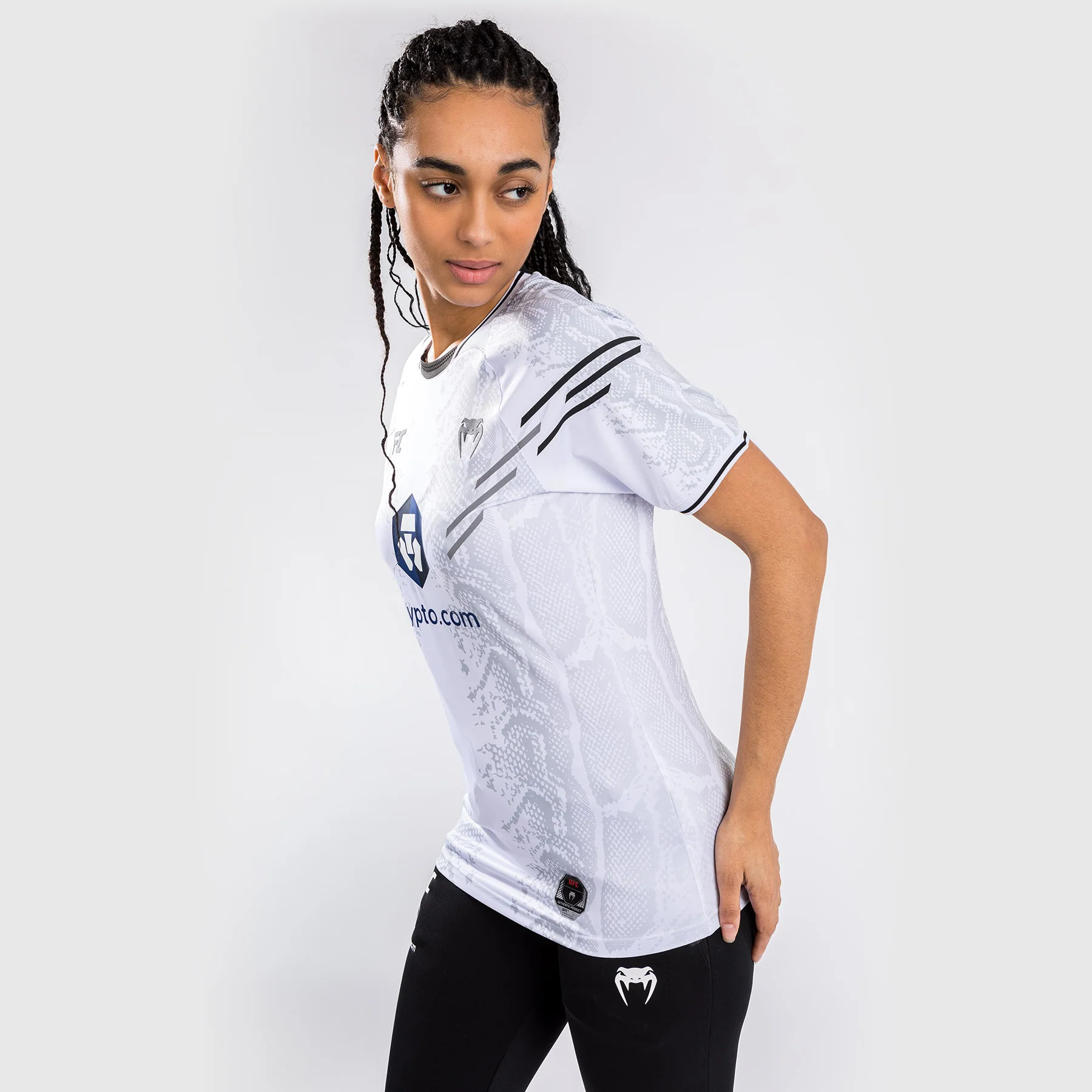 UFC Adrenaline by Venum Authentic Fight Night Walkout-Trikot für Frauen - Weiß - Image 6