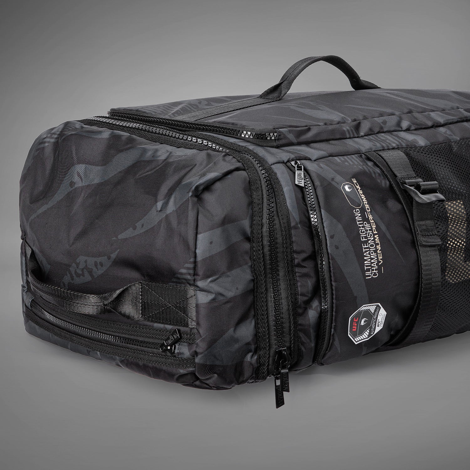 UFC Adrenaline by Venum Fight Week Duffle Bag - Urban Camo - Image 6