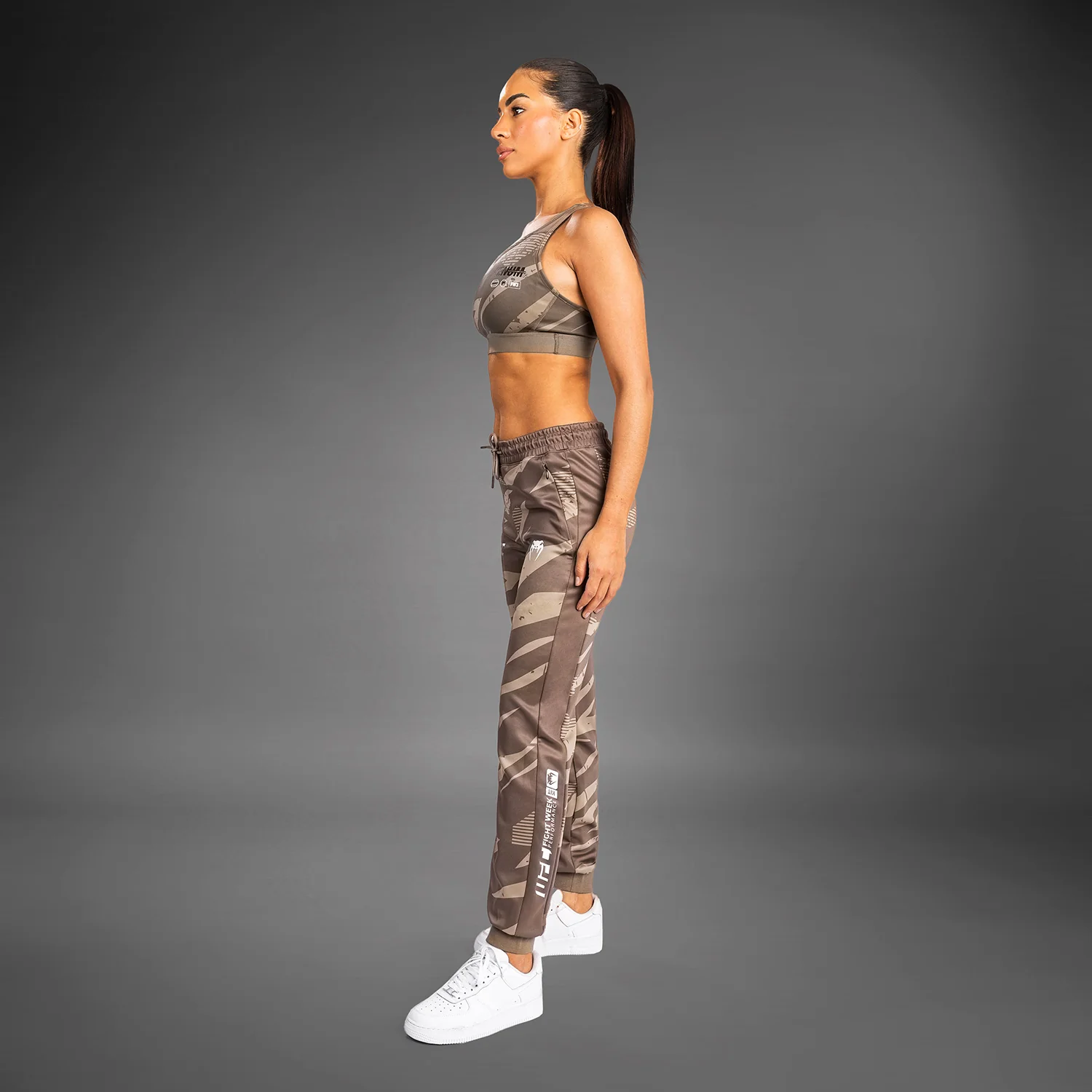 UFC Adrenaline by Venum Fight Week Frauen Hose - Desert Camo - Image 4