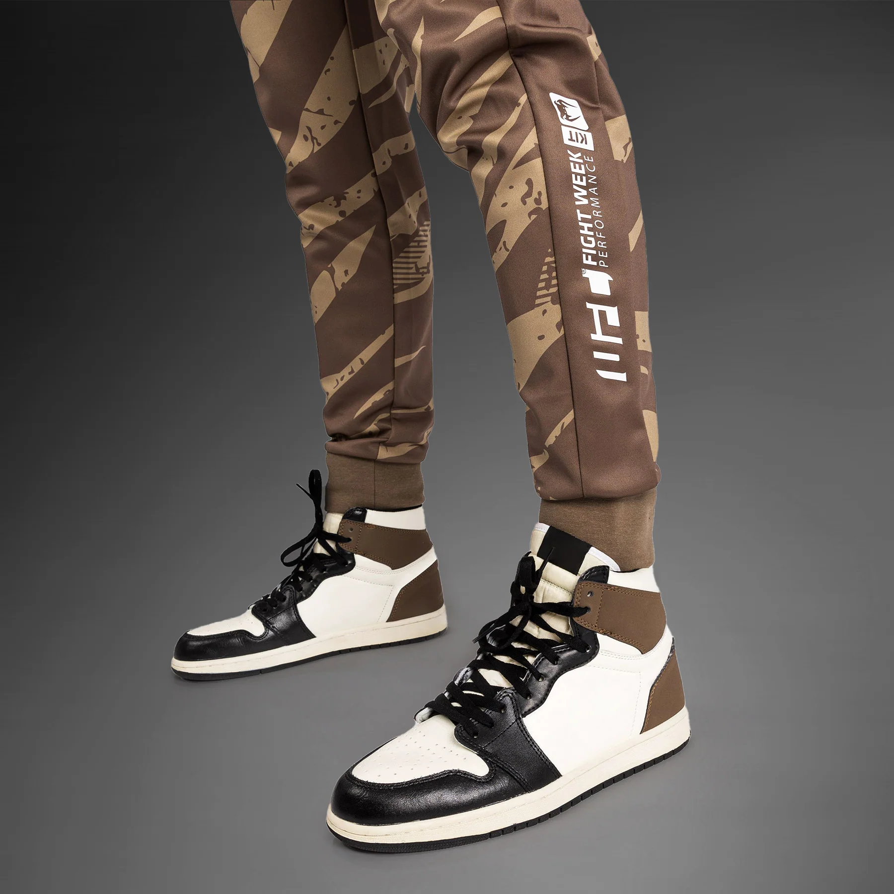 UFC Adrenaline by Venum Fight Week Herrenhose - Desert Camo - Image 6