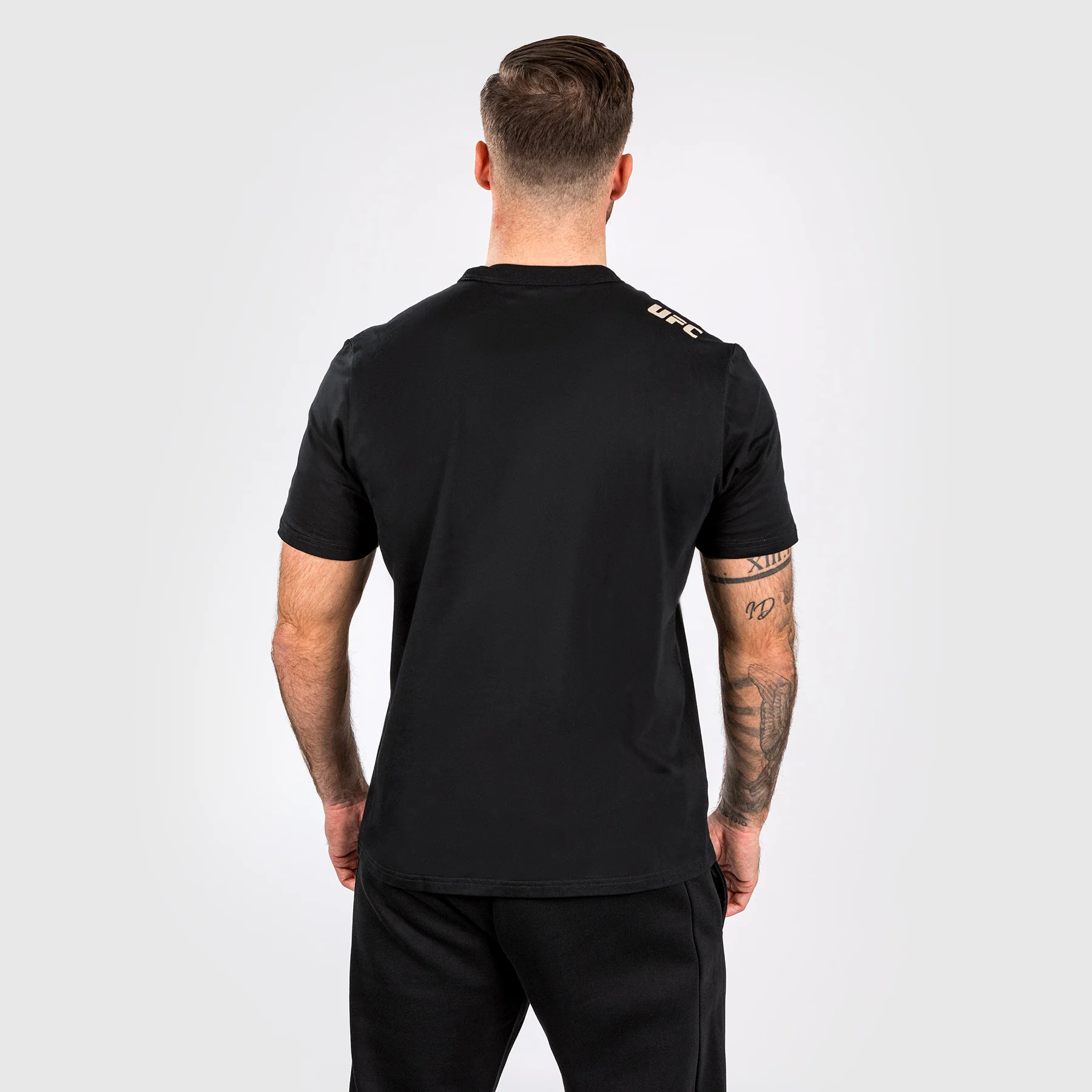 UFC Adrenaline by Venum Fight Week Kurzarm-T-Shirt für Männer - Schwarz - Image 2