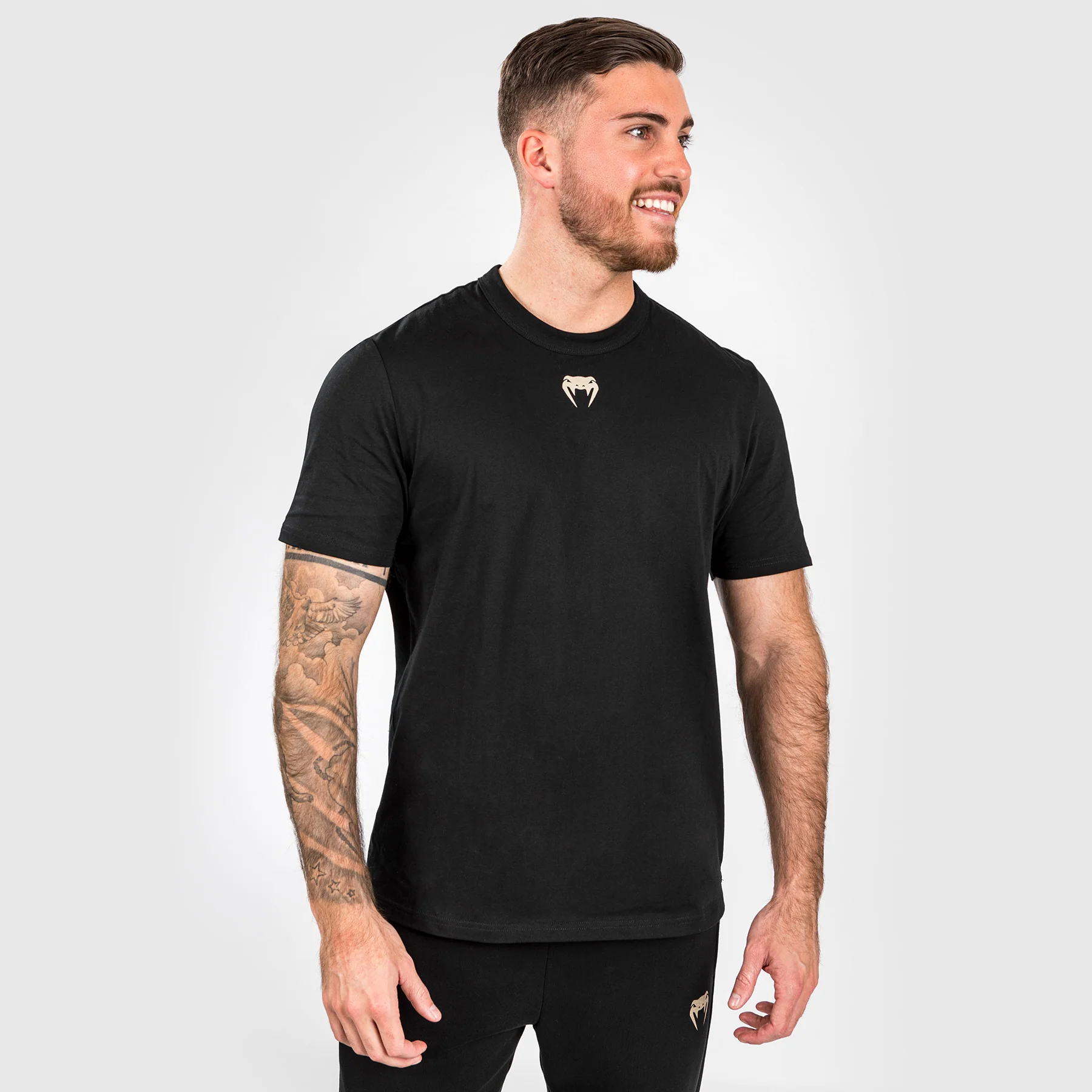 UFC Adrenaline by Venum Fight Week Kurzarm-T-Shirt für Männer - Schwarz - Image 3