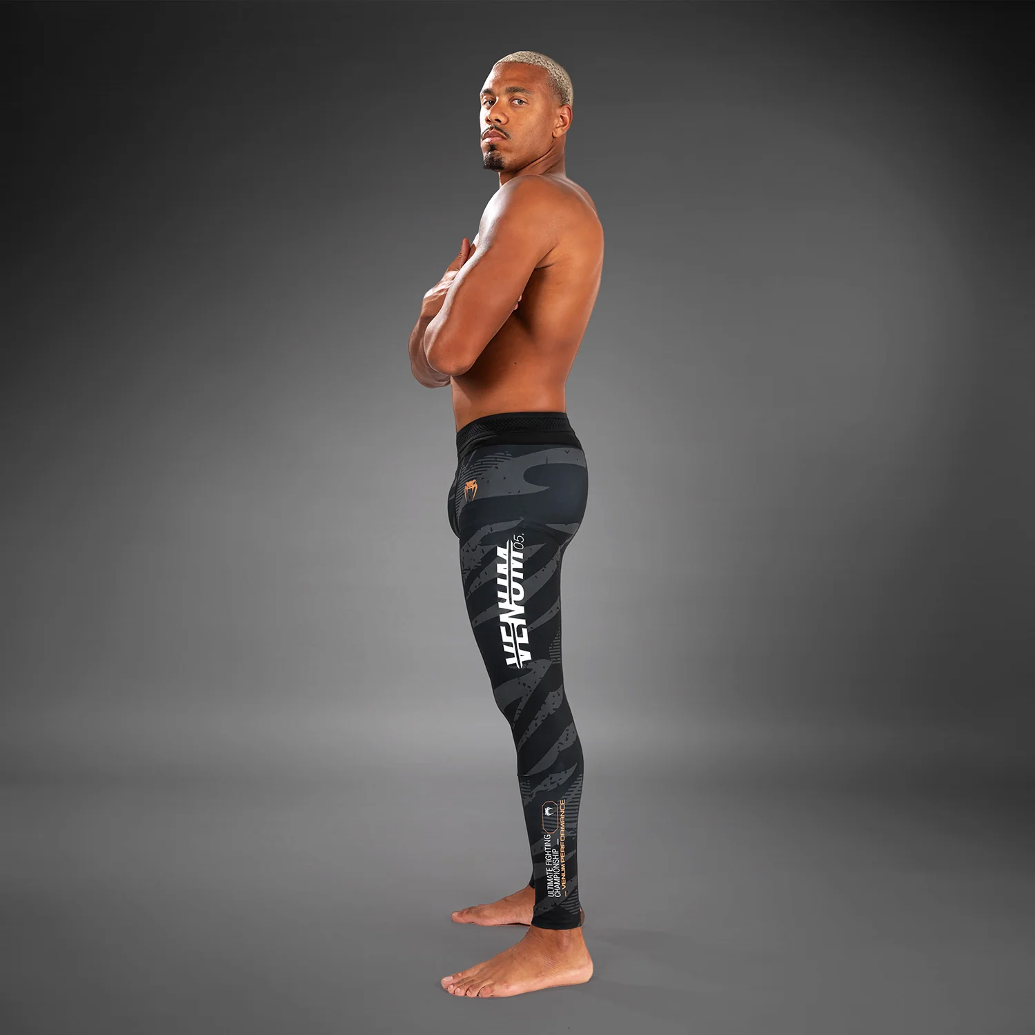 UFC Adrenaline by Venum Fight Week Performance Herren-Tight - Urban Camo - Image 2