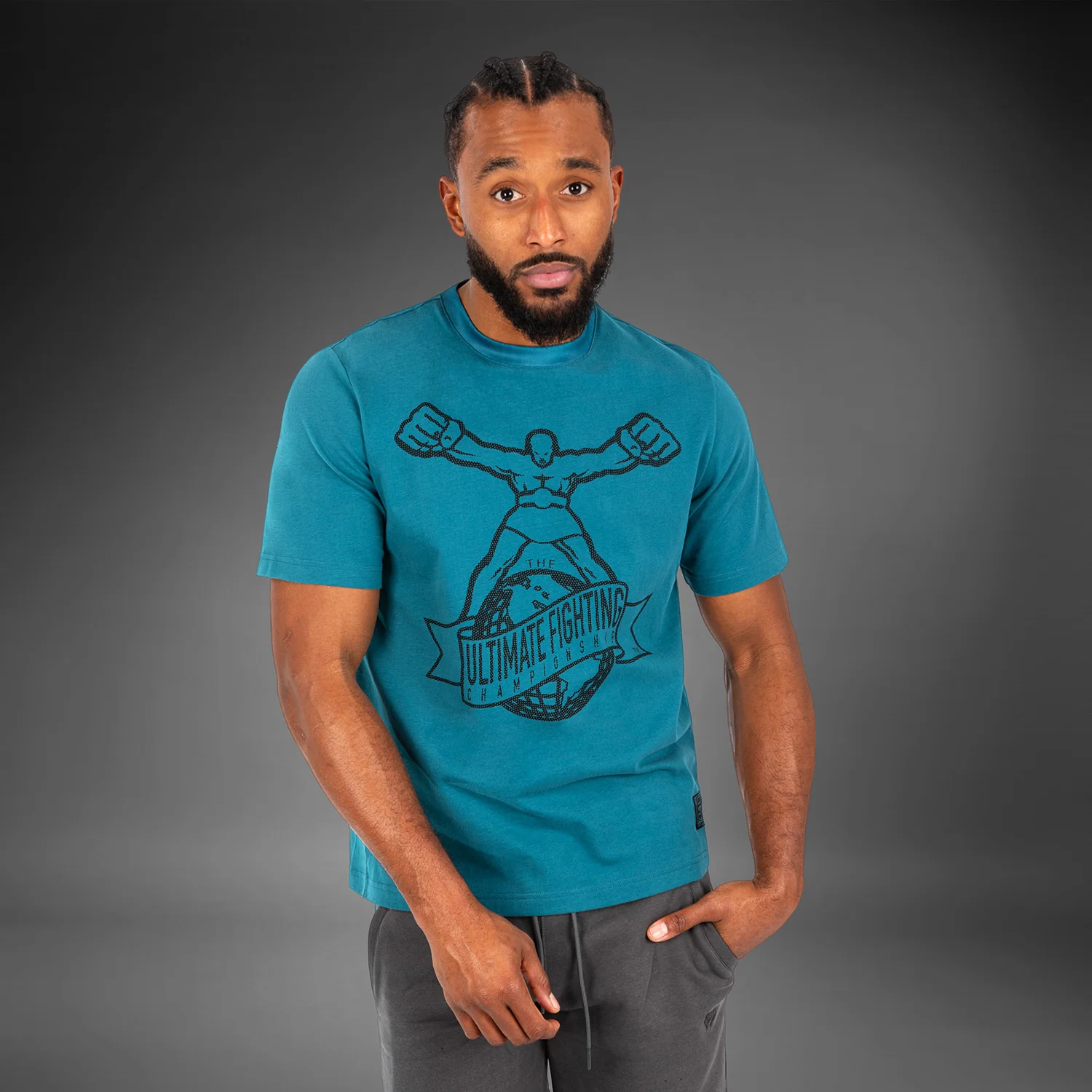UFC by Venum Ulti-Man T-Shirt - Blau - Image 5